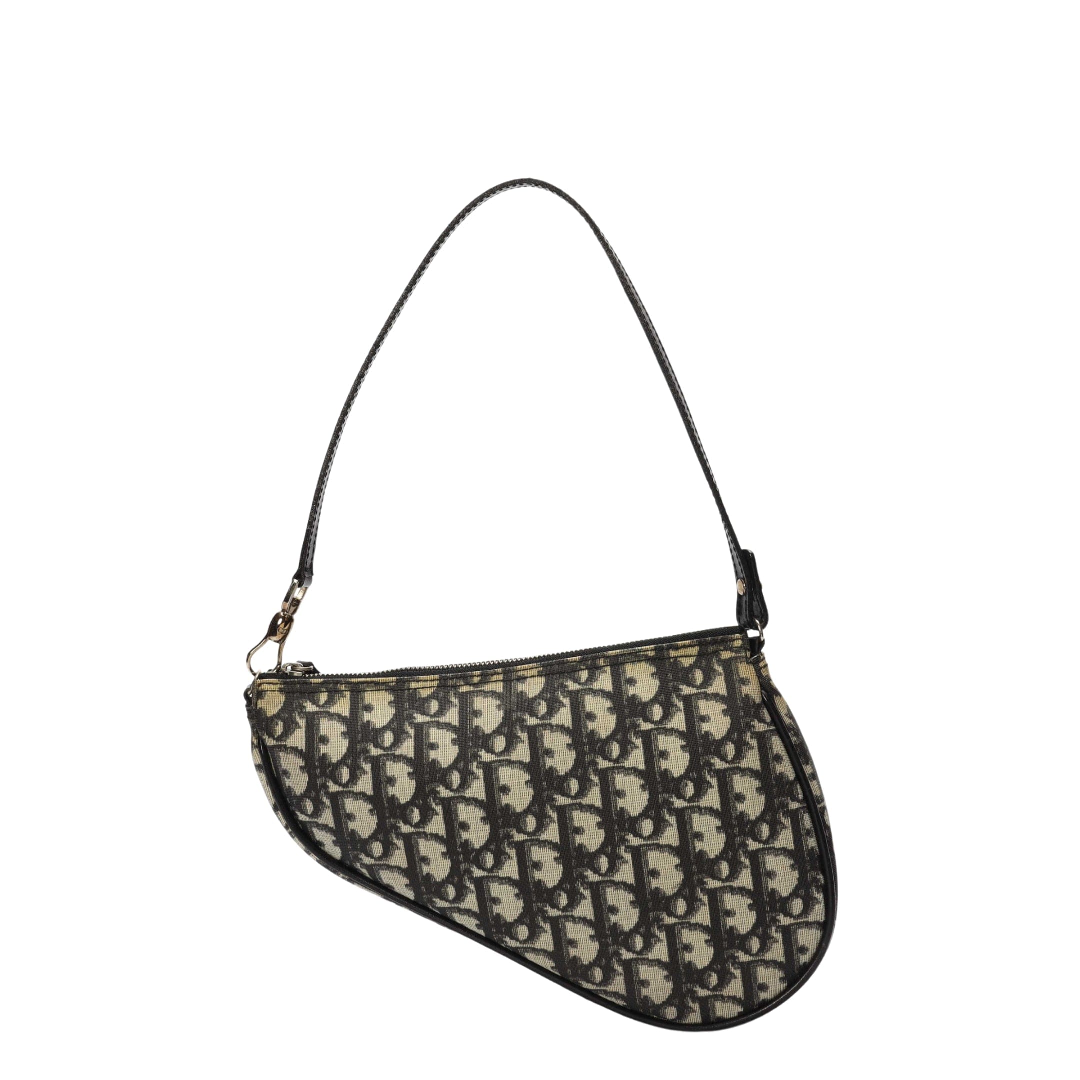 Dior Oblique Jacquard Saddle Rodeo Shoulder Bag