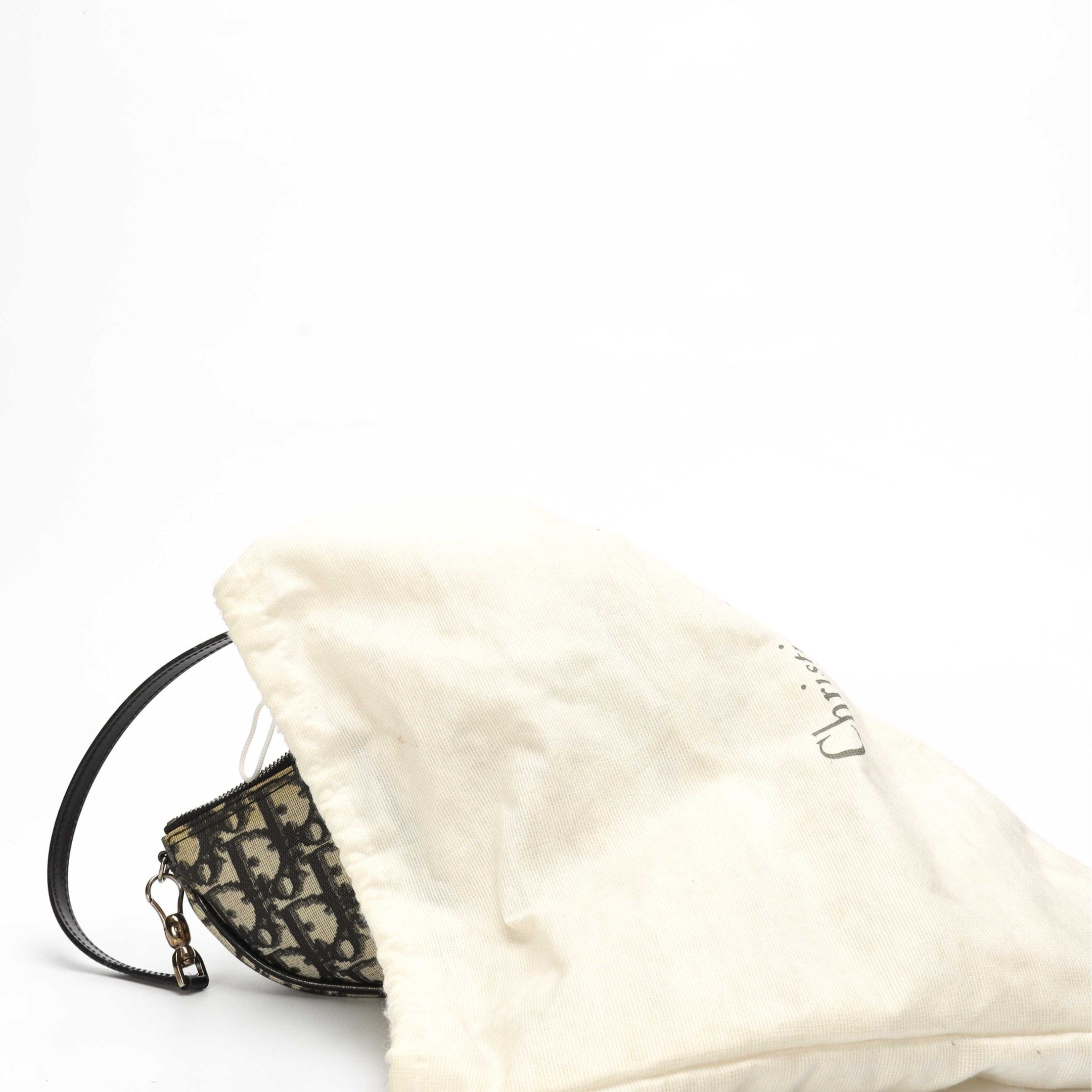 Dior Oblique Jacquard Saddle Rodeo Shoulder Bag