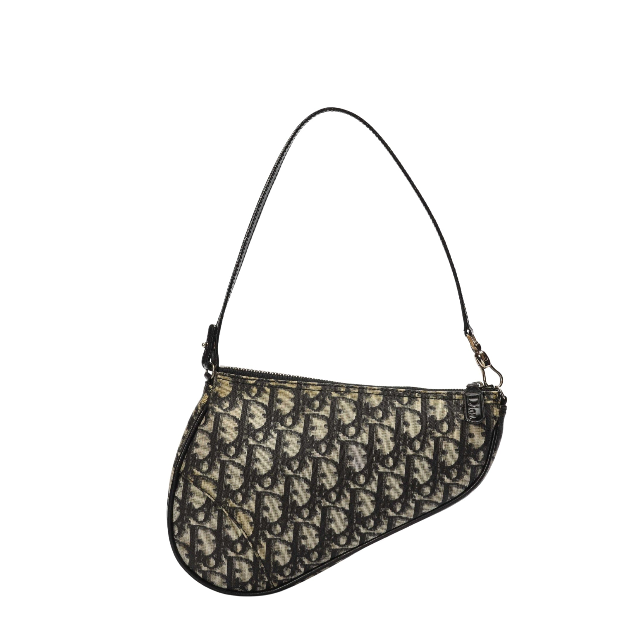 Dior Oblique Jacquard Saddle Rodeo Shoulder Bag