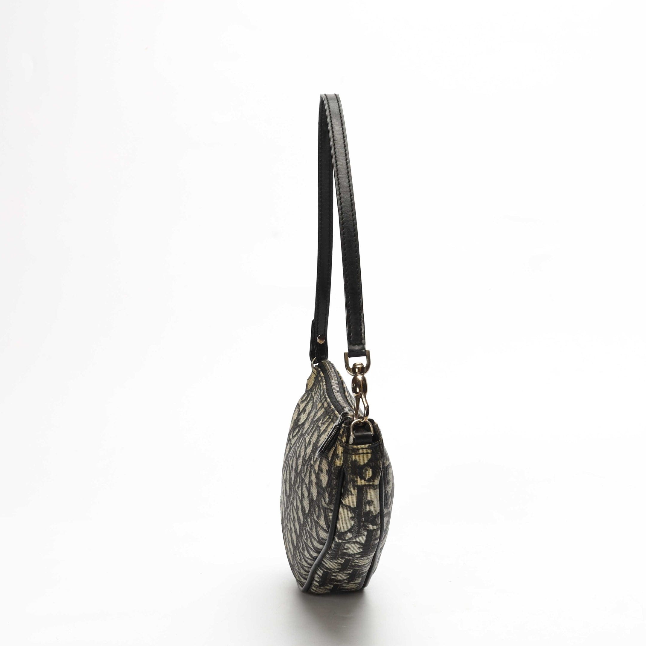 Dior Oblique Jacquard Saddle Rodeo Shoulder Bag