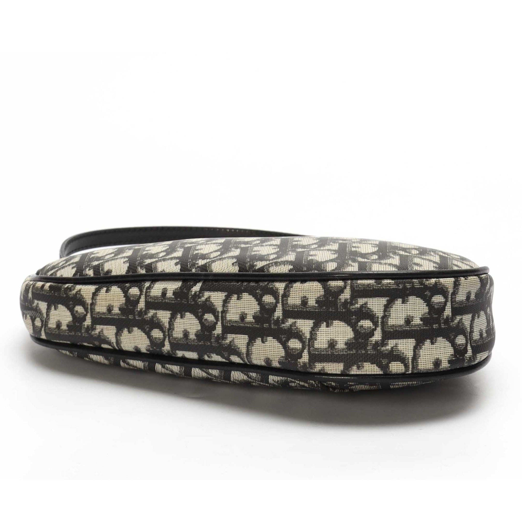 Dior Oblique Jacquard Saddle Rodeo Shoulder Bag