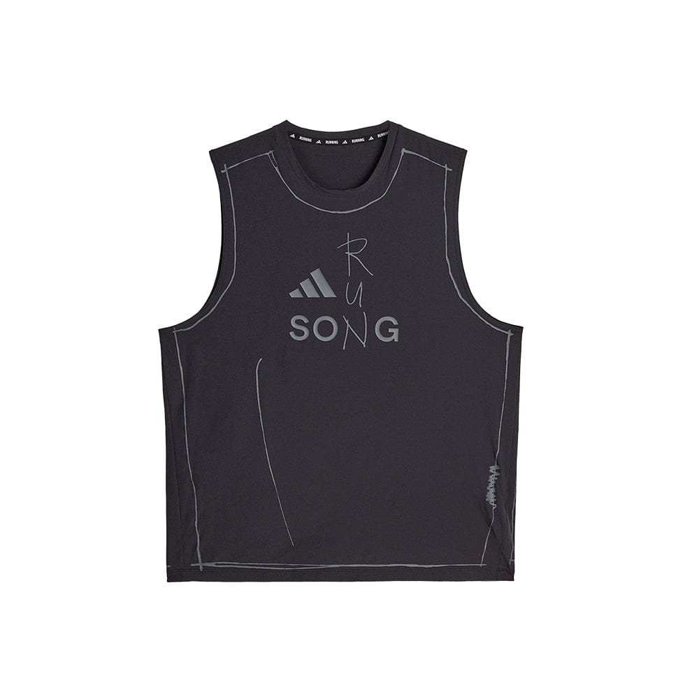 adidas ADI365 SFTM Running Tank - Black