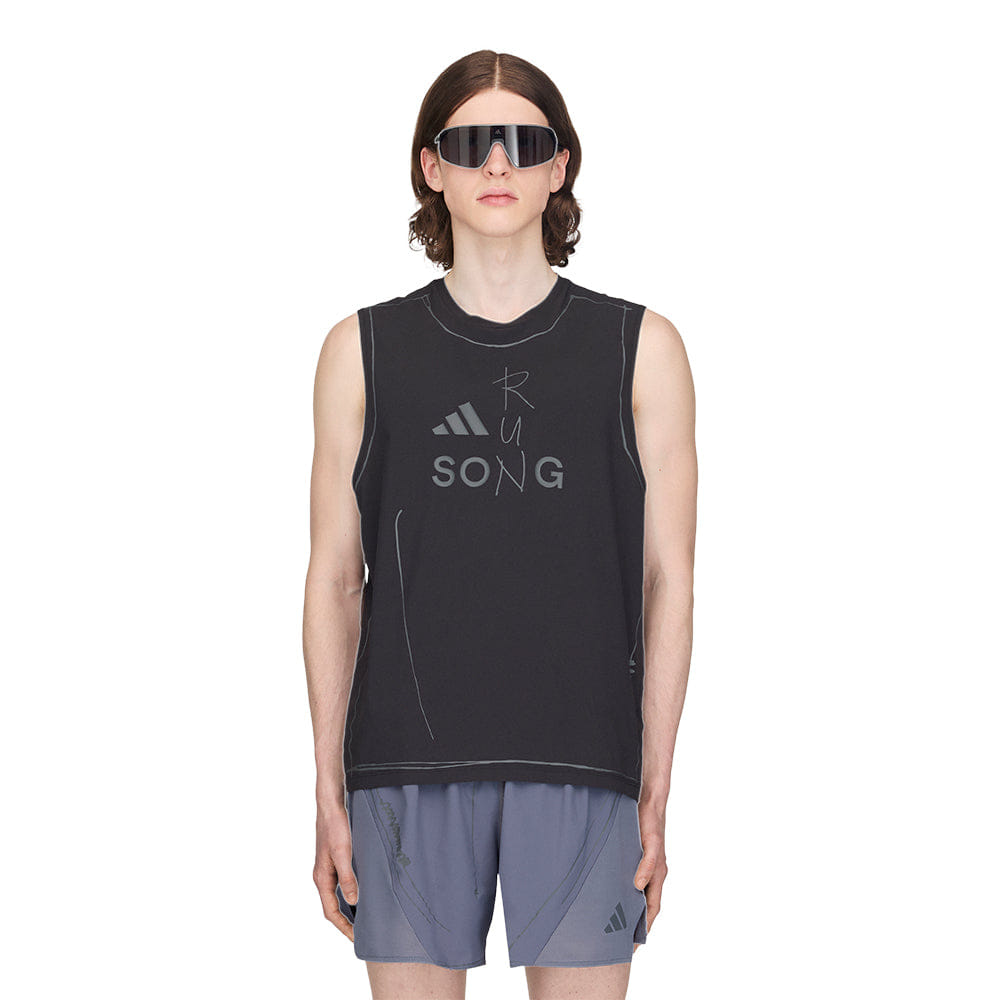 adidas ADI365 SFTM Running Tank - Black