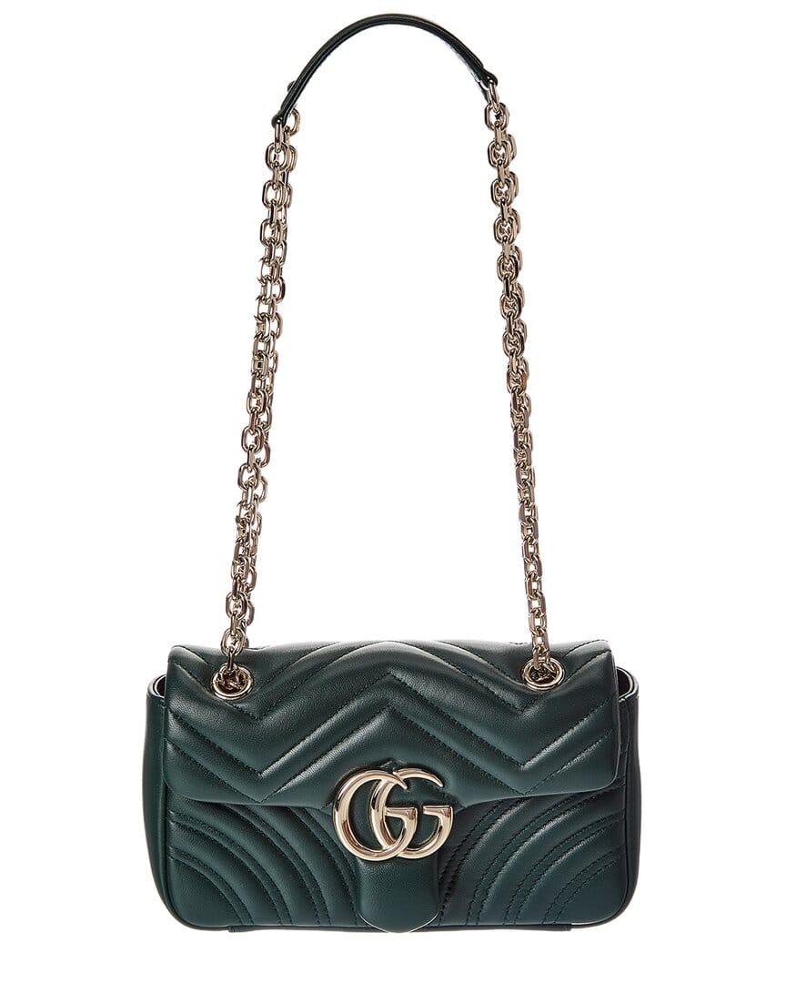Gucci Gg Marmont Small Leather Crossbody
