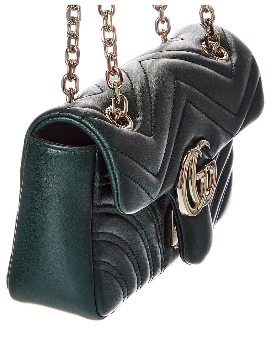 Gucci Gg Marmont Small Leather Crossbody