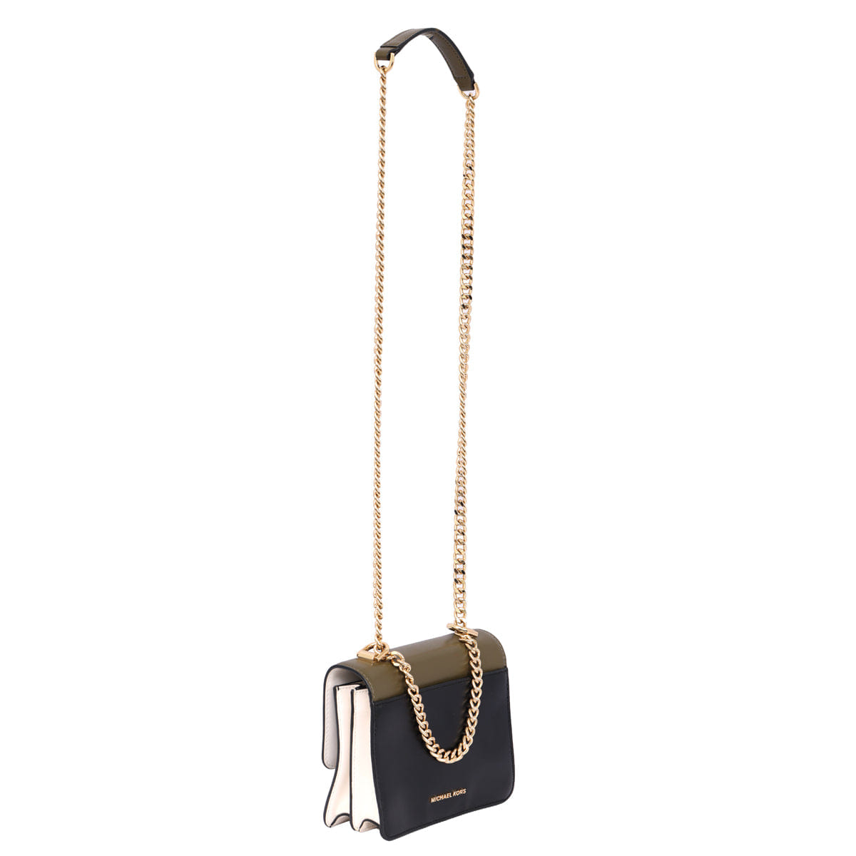 MICHAEL KORS TRI - COLORC JADE CROSSBODY BAG