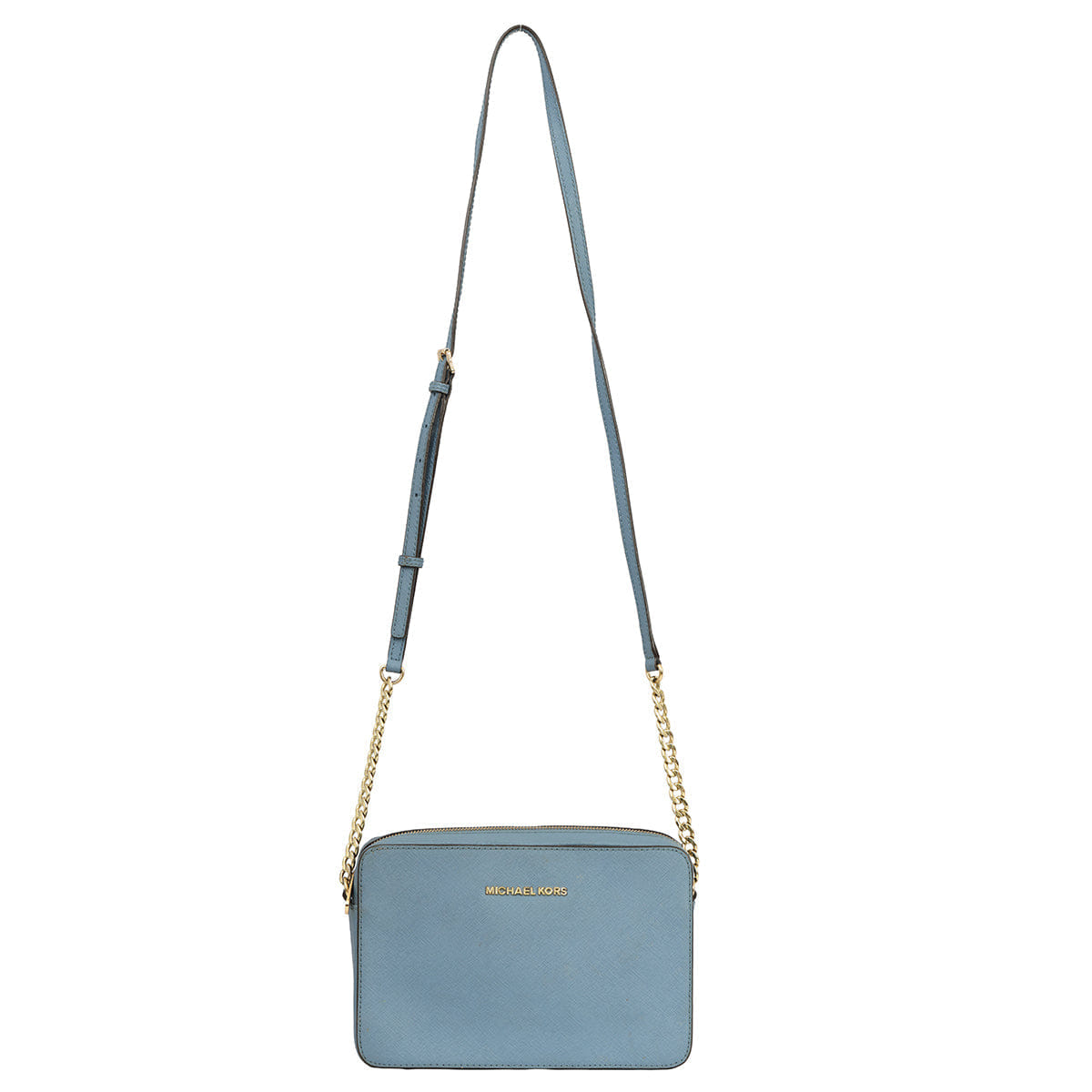 MICHAEL KORS BLUE CROSSBODY SLING BAG