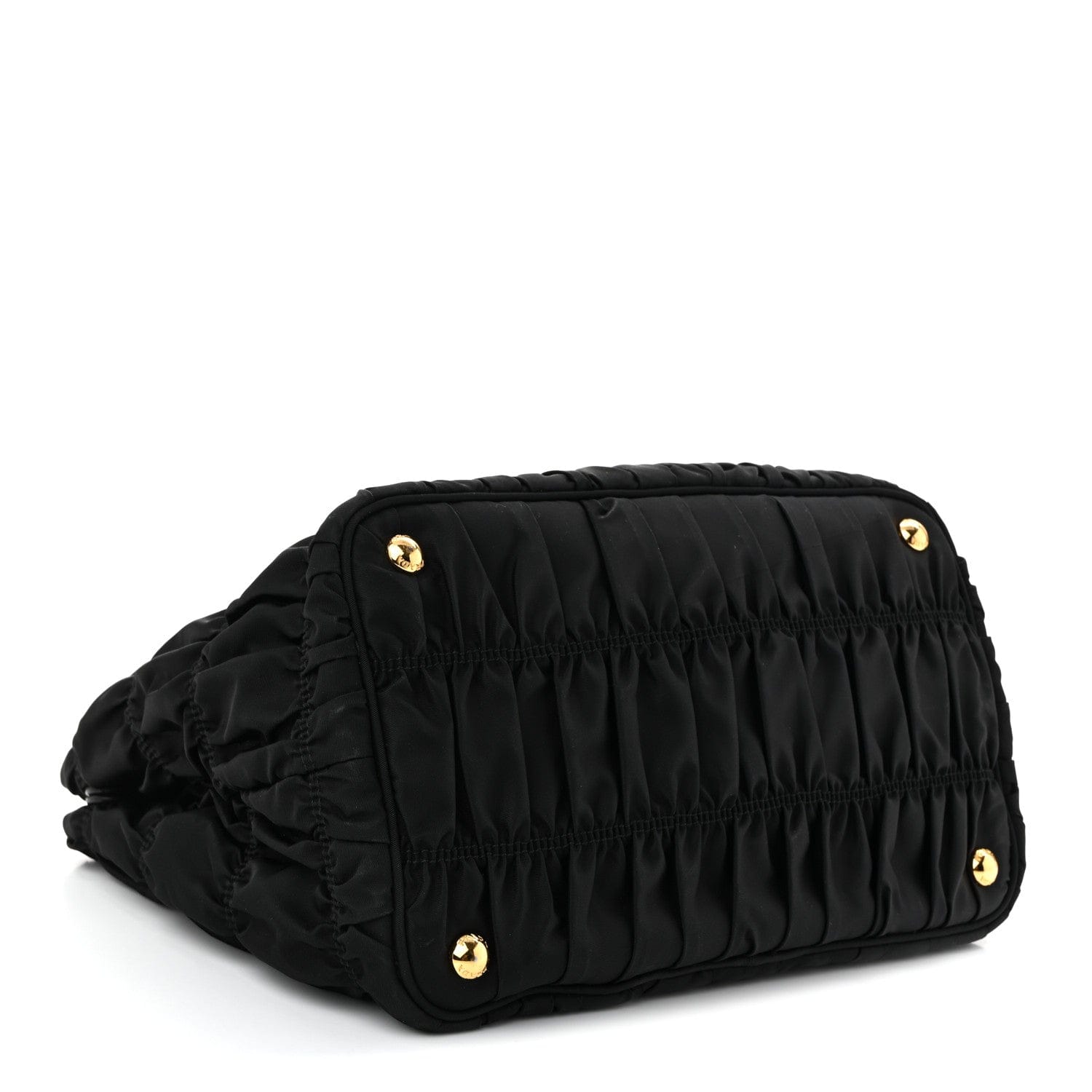 Prada Tessuto Nylon Gaufre Tote Black