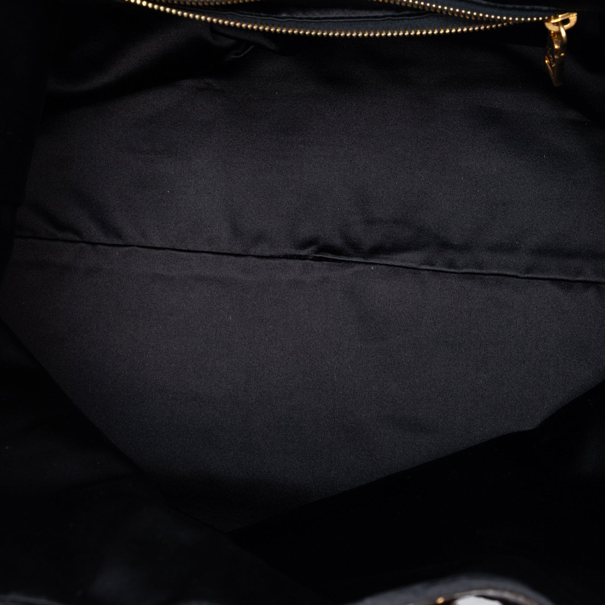 Prada Sequined Satin Stripes Tote