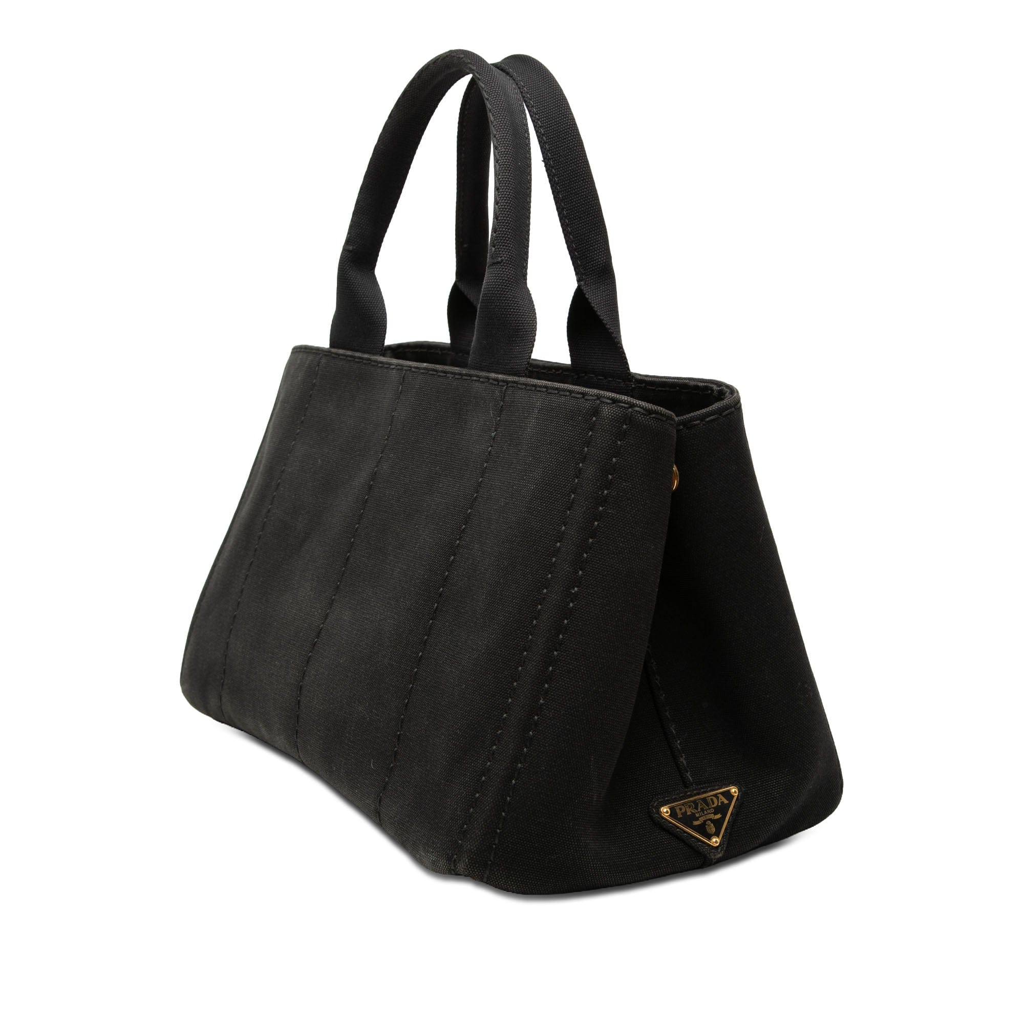 Prada Canvas Canapa Logo Tote