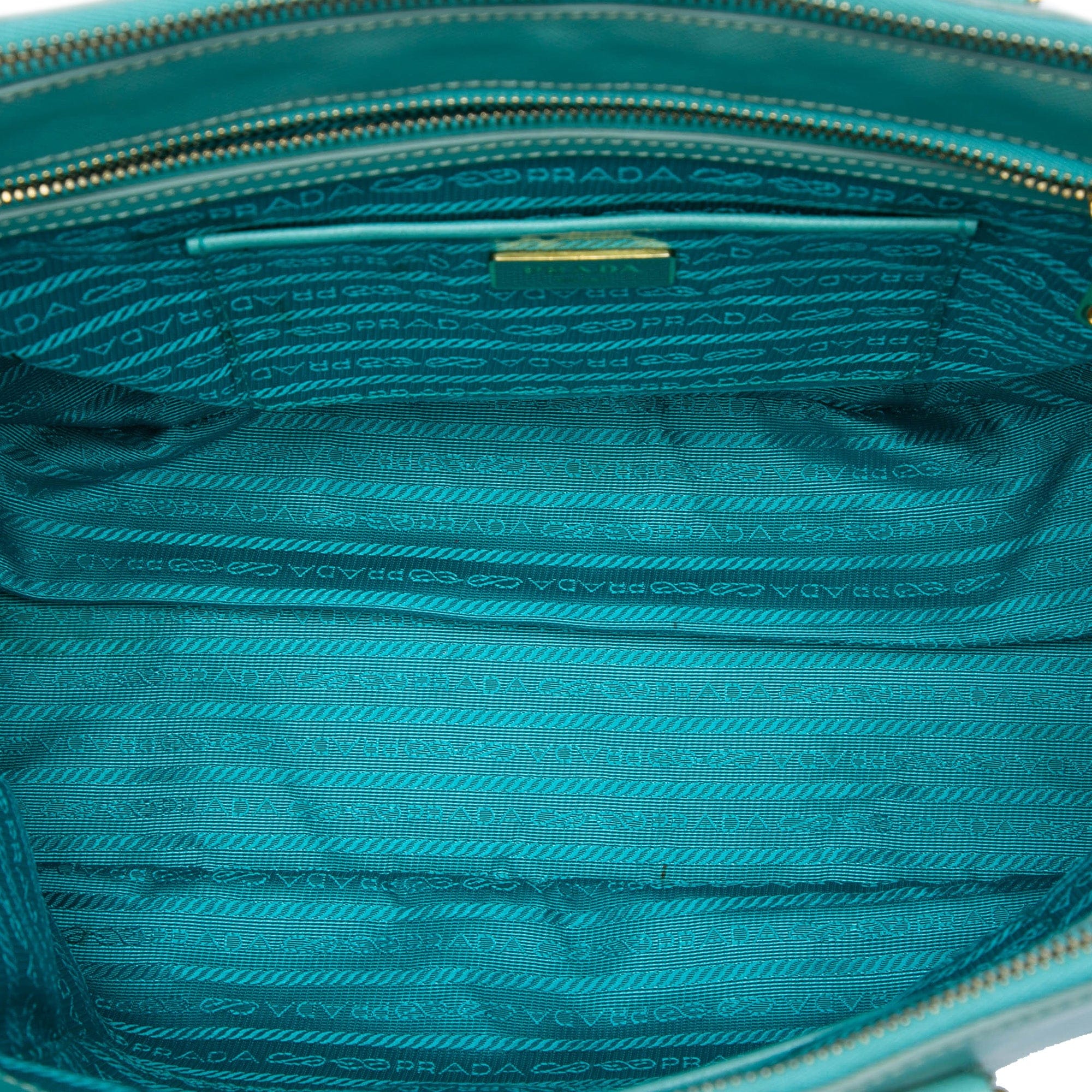 Prada Large Saffiano Lux Galleria Double Zip Tote