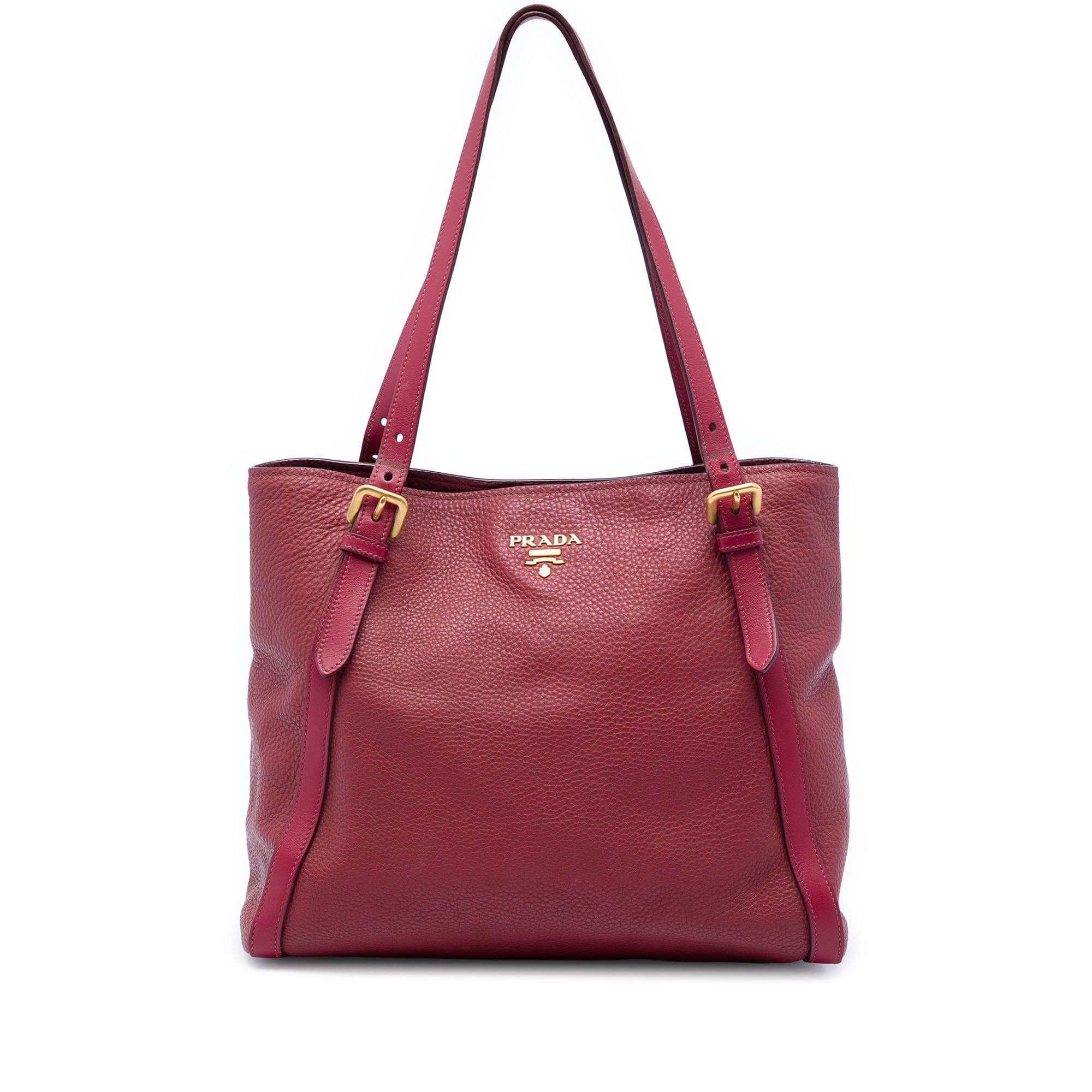 Prada Vitello Daino Shopping Tote