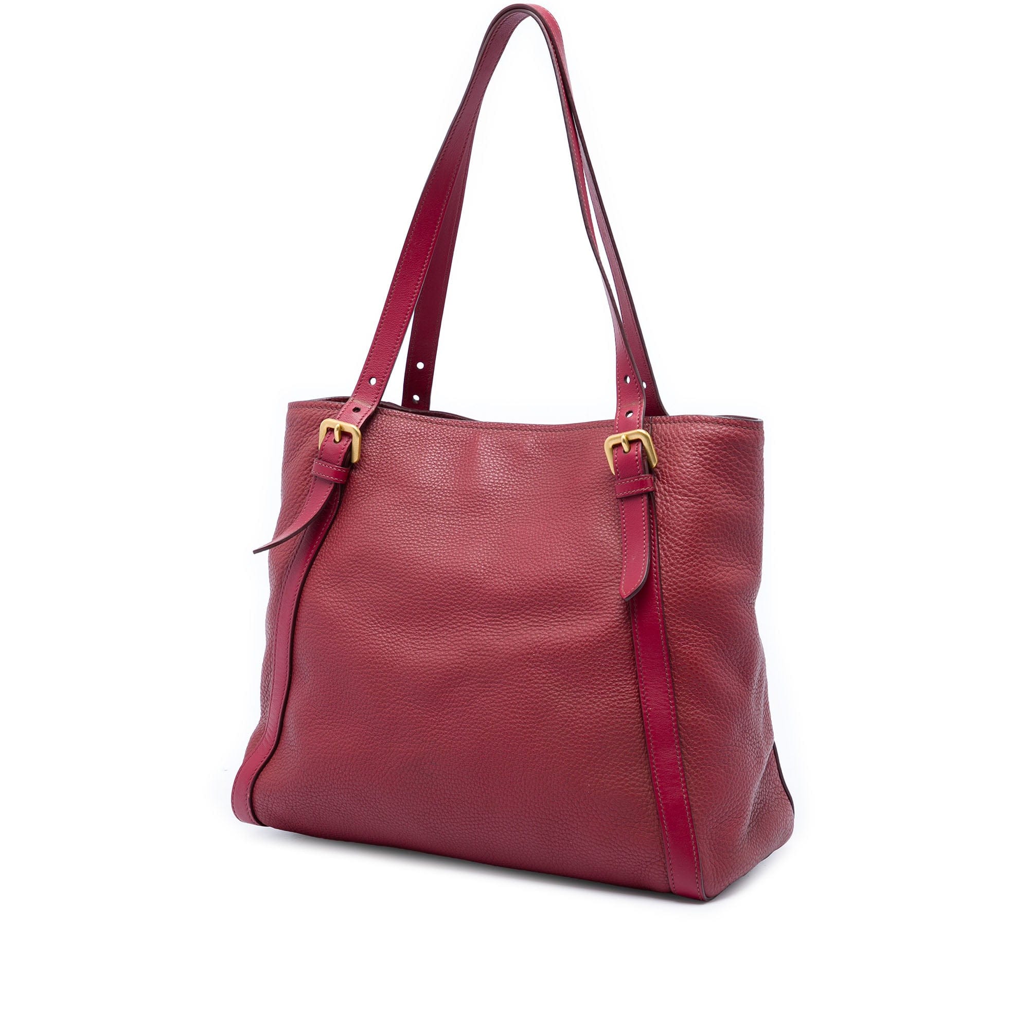 Prada Vitello Daino Shopping Tote