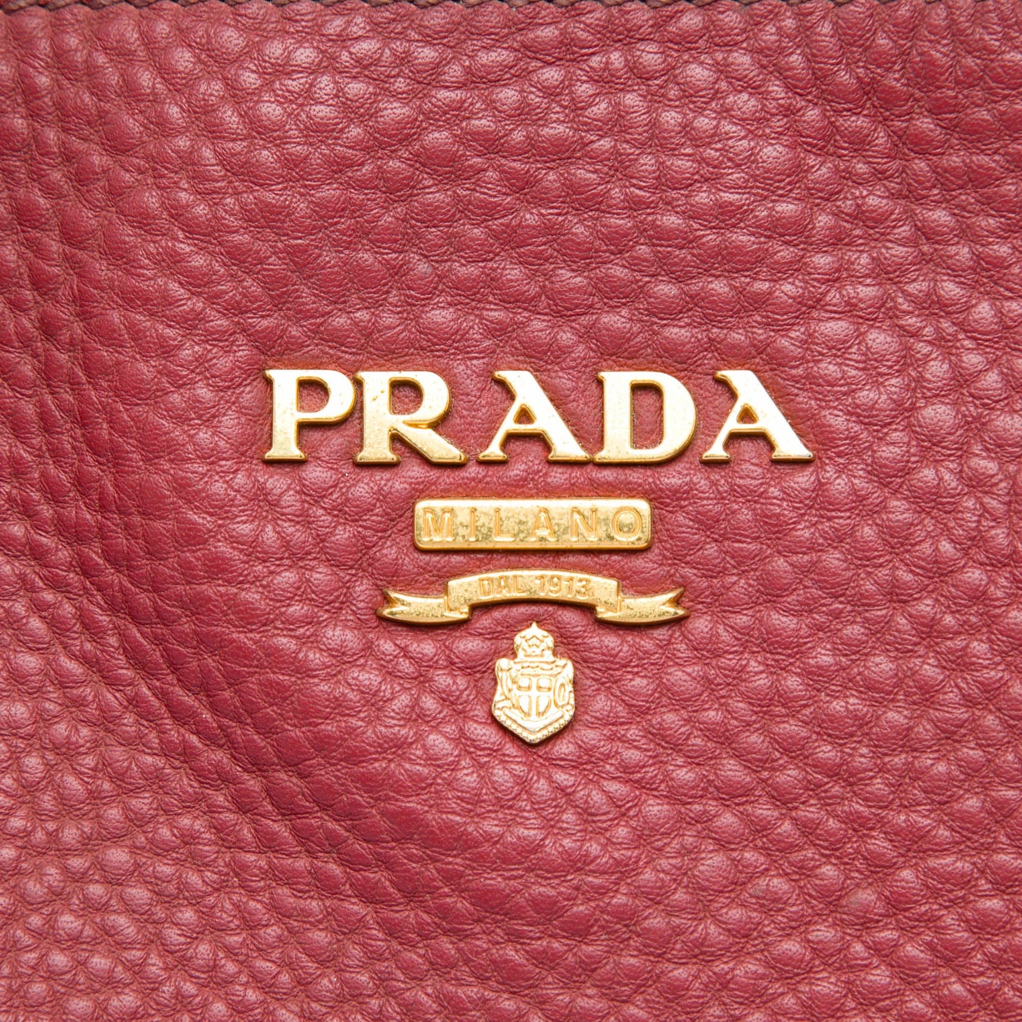 Prada Vitello Daino Shopping Tote