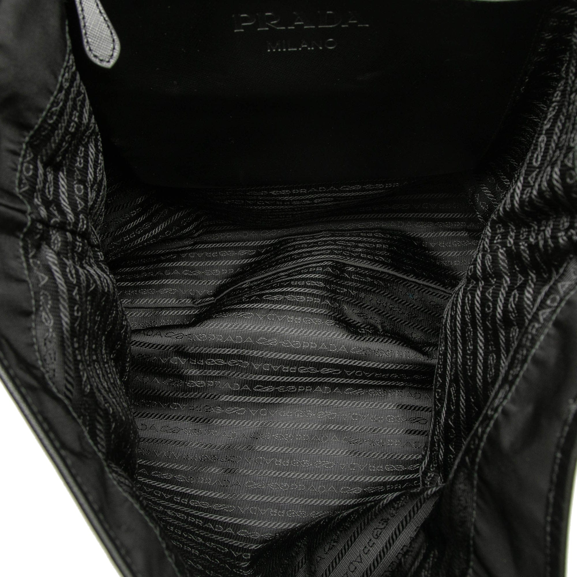 Prada Tessuto Skull Tote