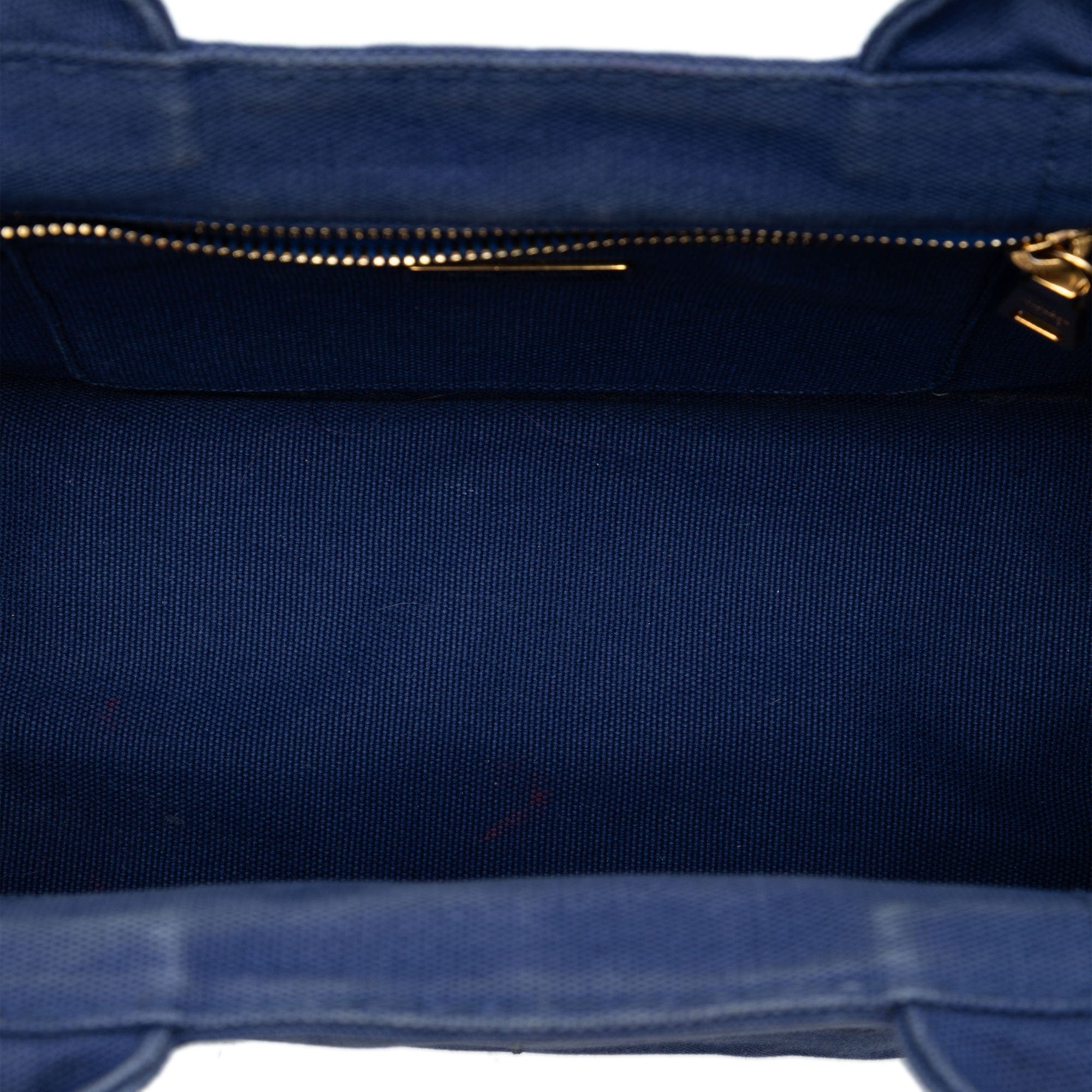 Prada Small Canvas Canapa Logo Tote