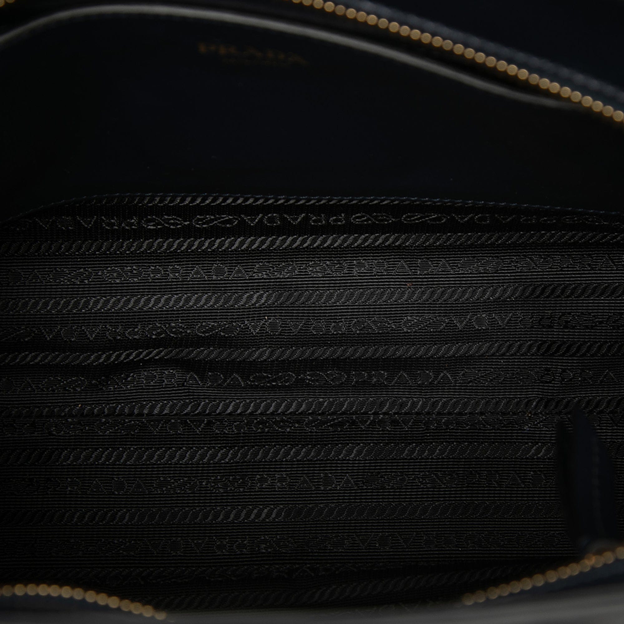 Prada Soft Calf Trimmed Saffiano Lux Open Convertible Tote