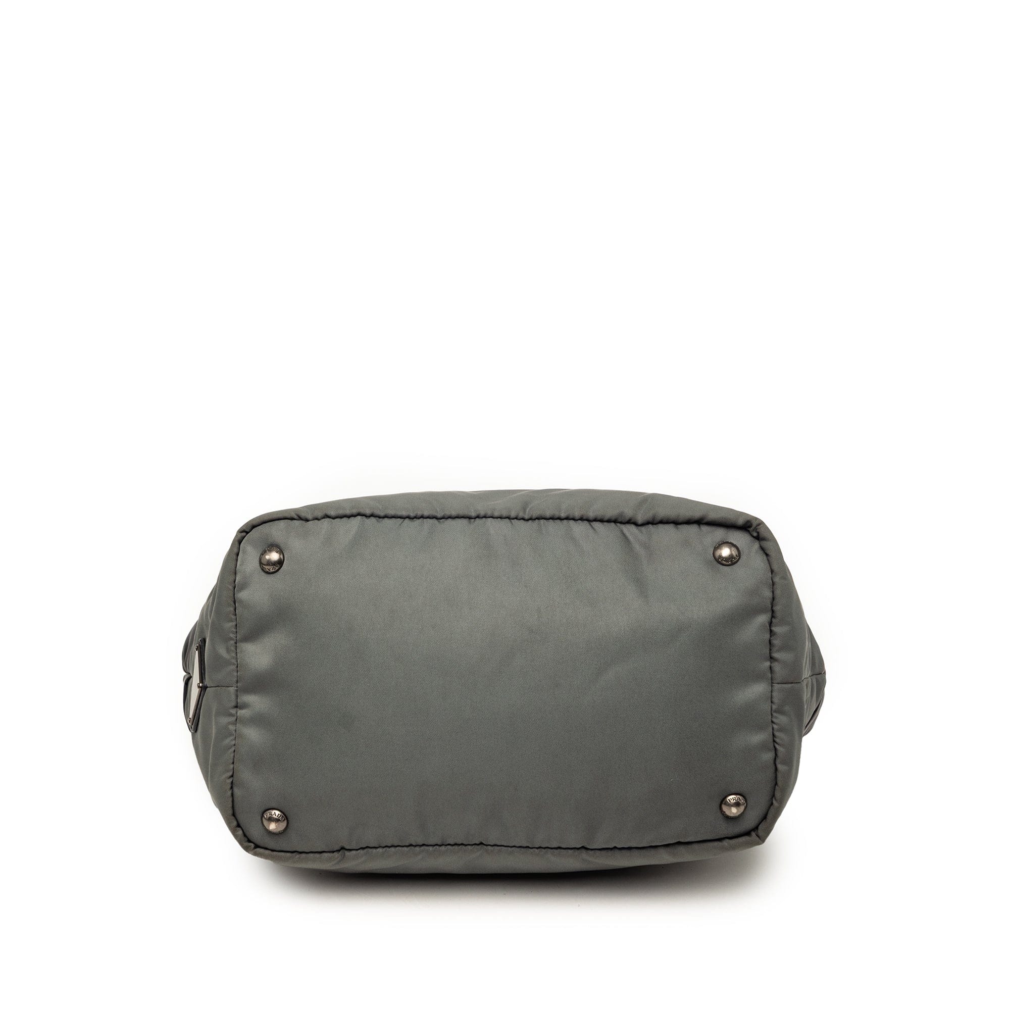 Prada Bicolor Tessuto Reversible Tote