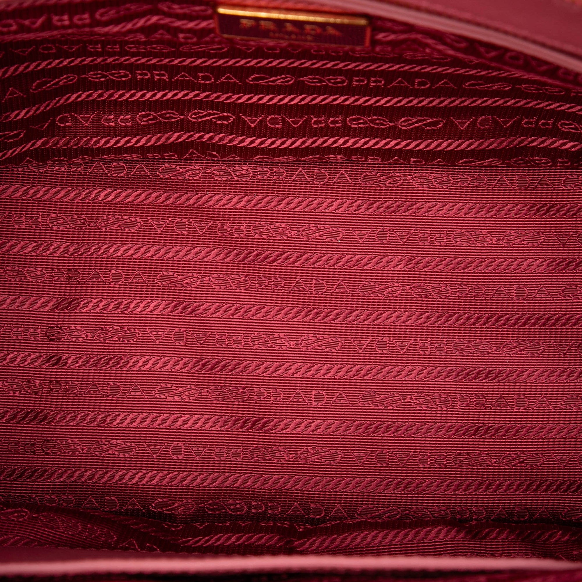 Prada Medium Saffiano Lux Galleria Double Zip Tote
