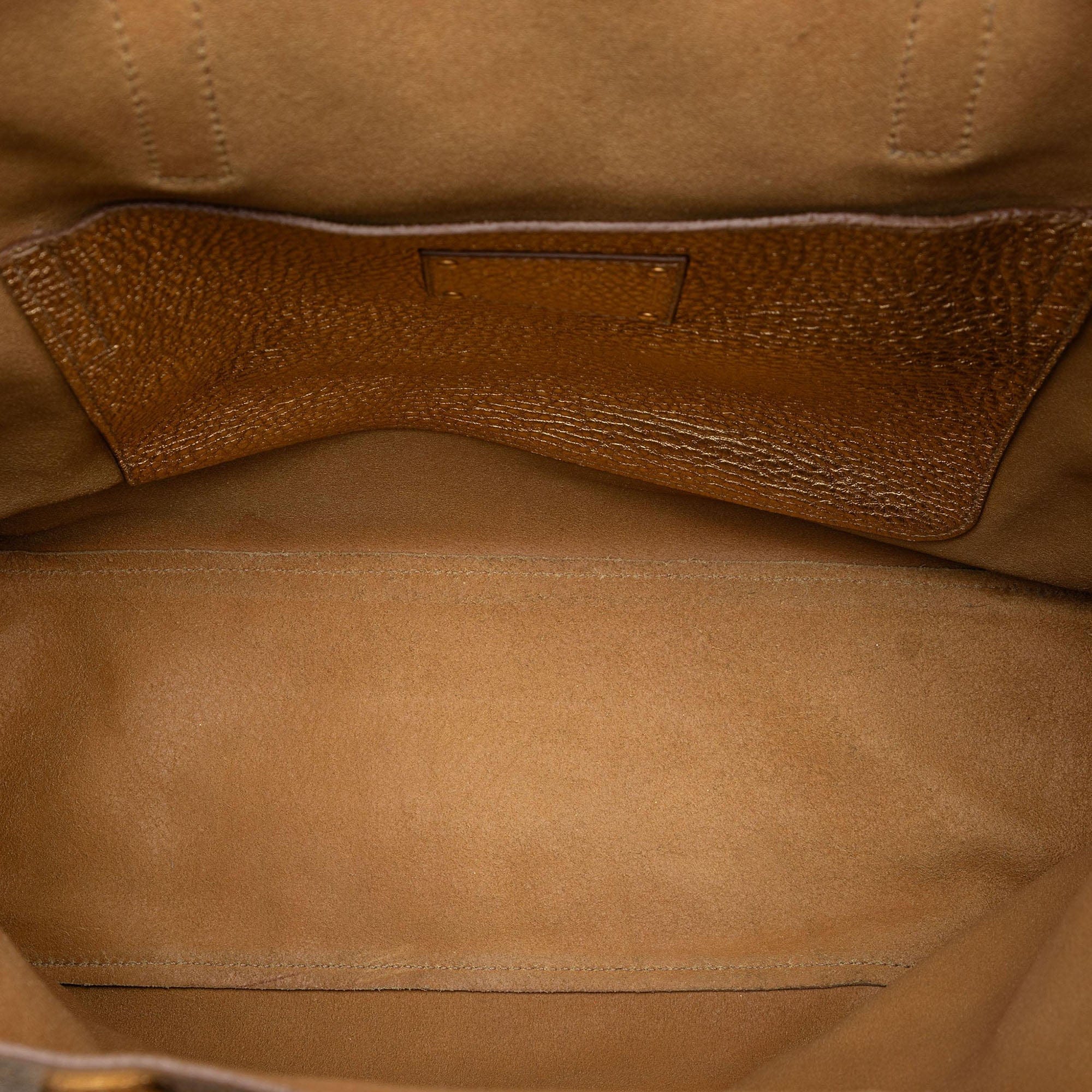 Prada Metallic Vitello Daino Tote