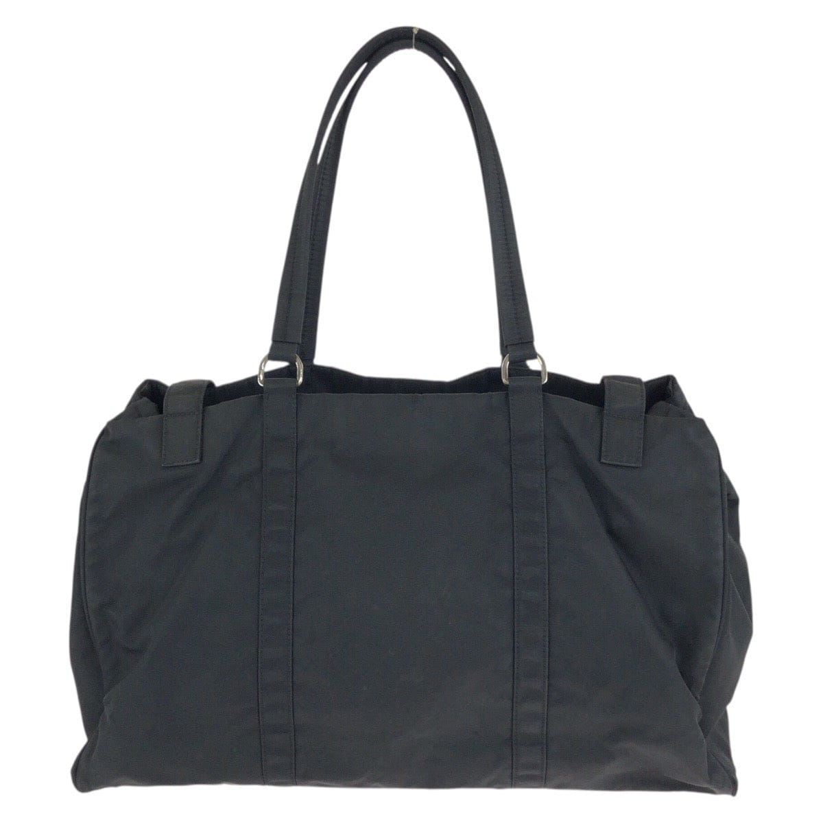 Prada Nylon Tessuto Triangle Logo Tote Bag