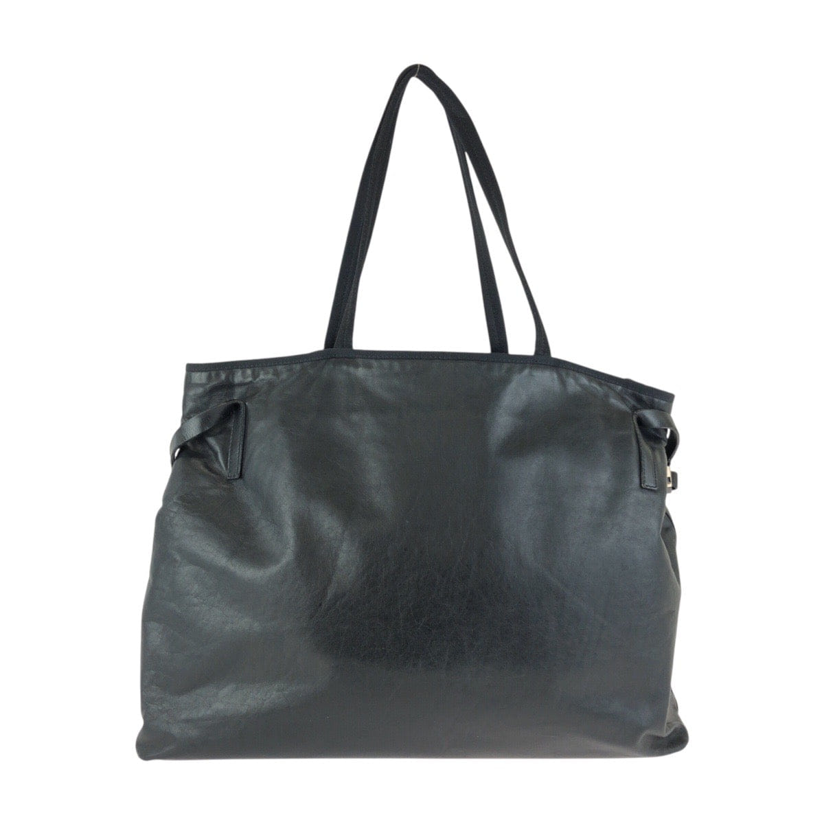 Prada Leather Nylon Tote Shoulder Bag