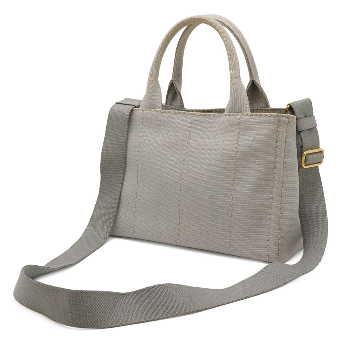 Prada CANAPA Canvas Tote Bag