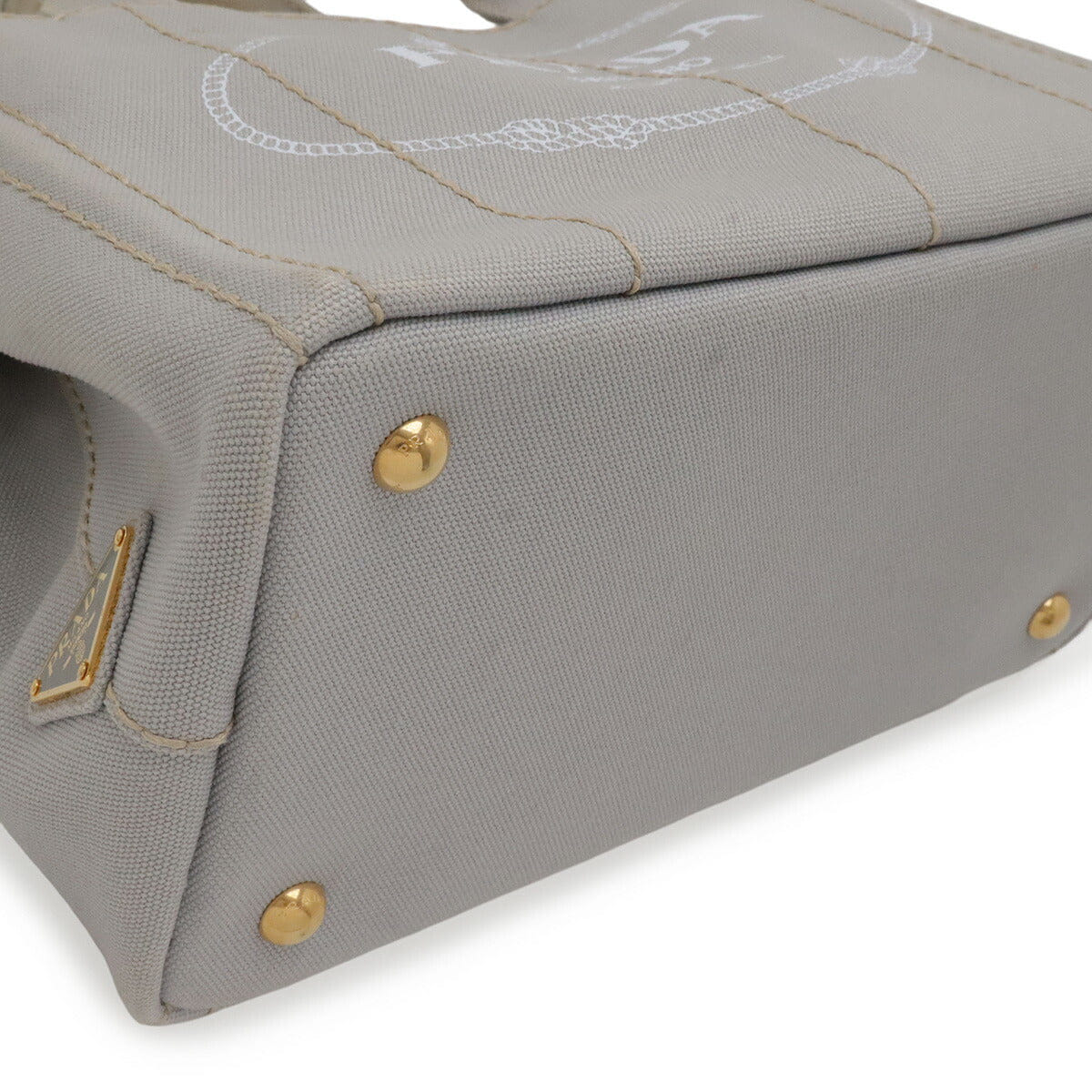 Prada CANAPA Canvas Tote Bag