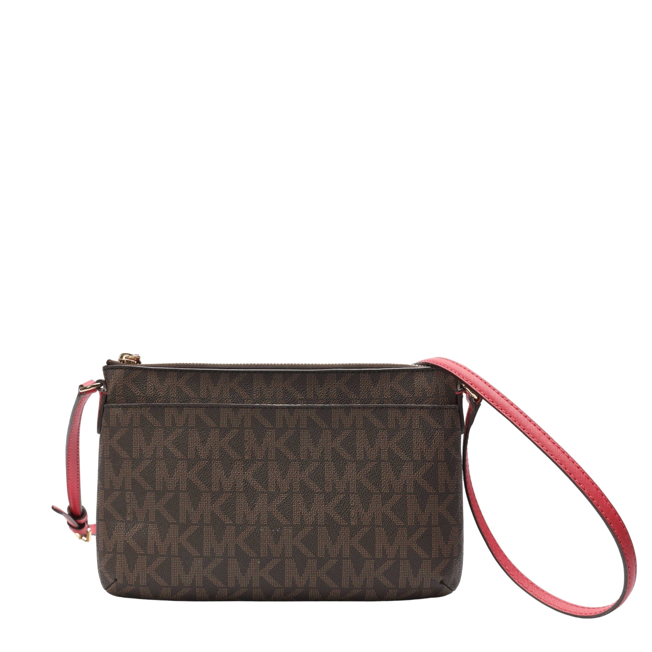 Michael Kors Brown Logo Crossbody Bag