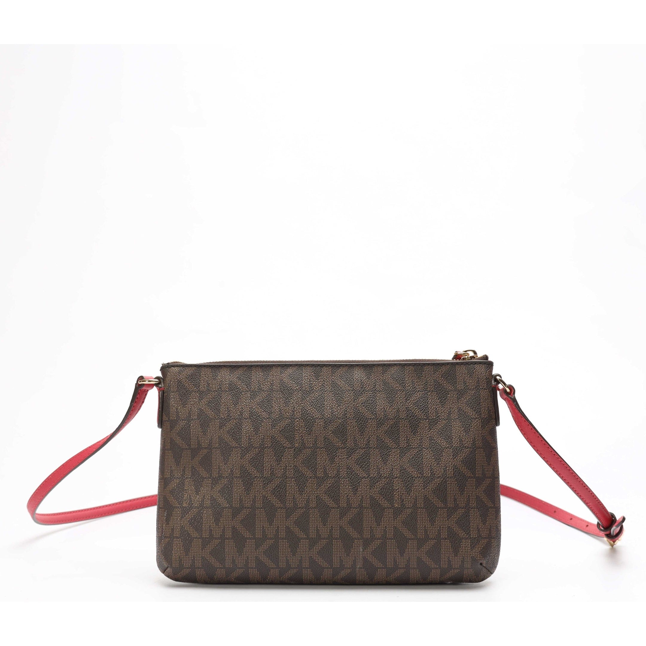 Michael Kors Brown Logo Crossbody Bag