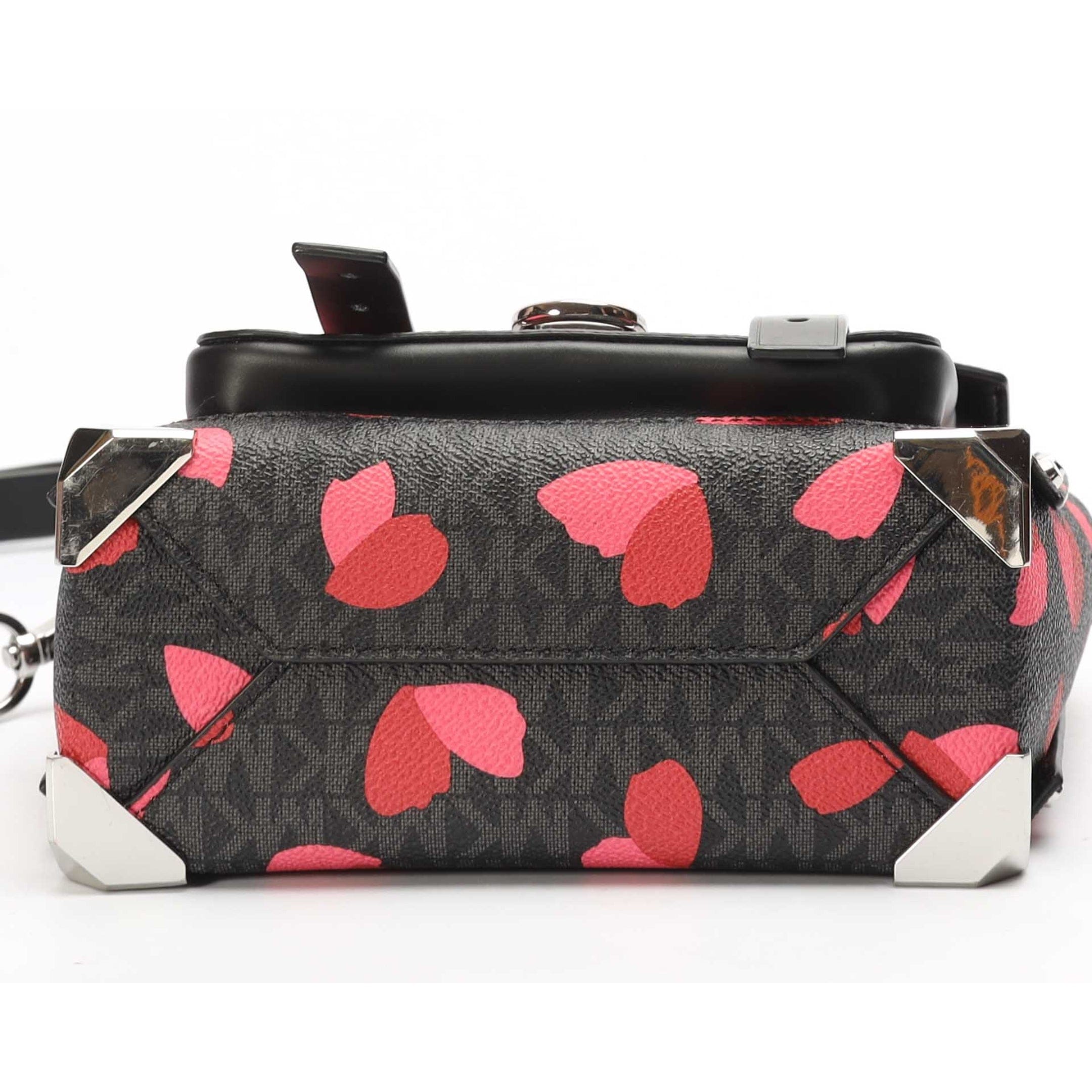 Michael Kors Manhattan Logo Leaf Crossbody Bag