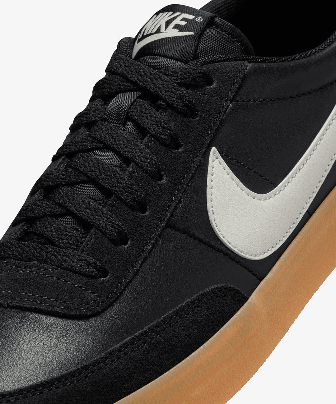 Nike | KILLSHOT 2 LEATHER { BLACK/SAIL - GUM YELLOW