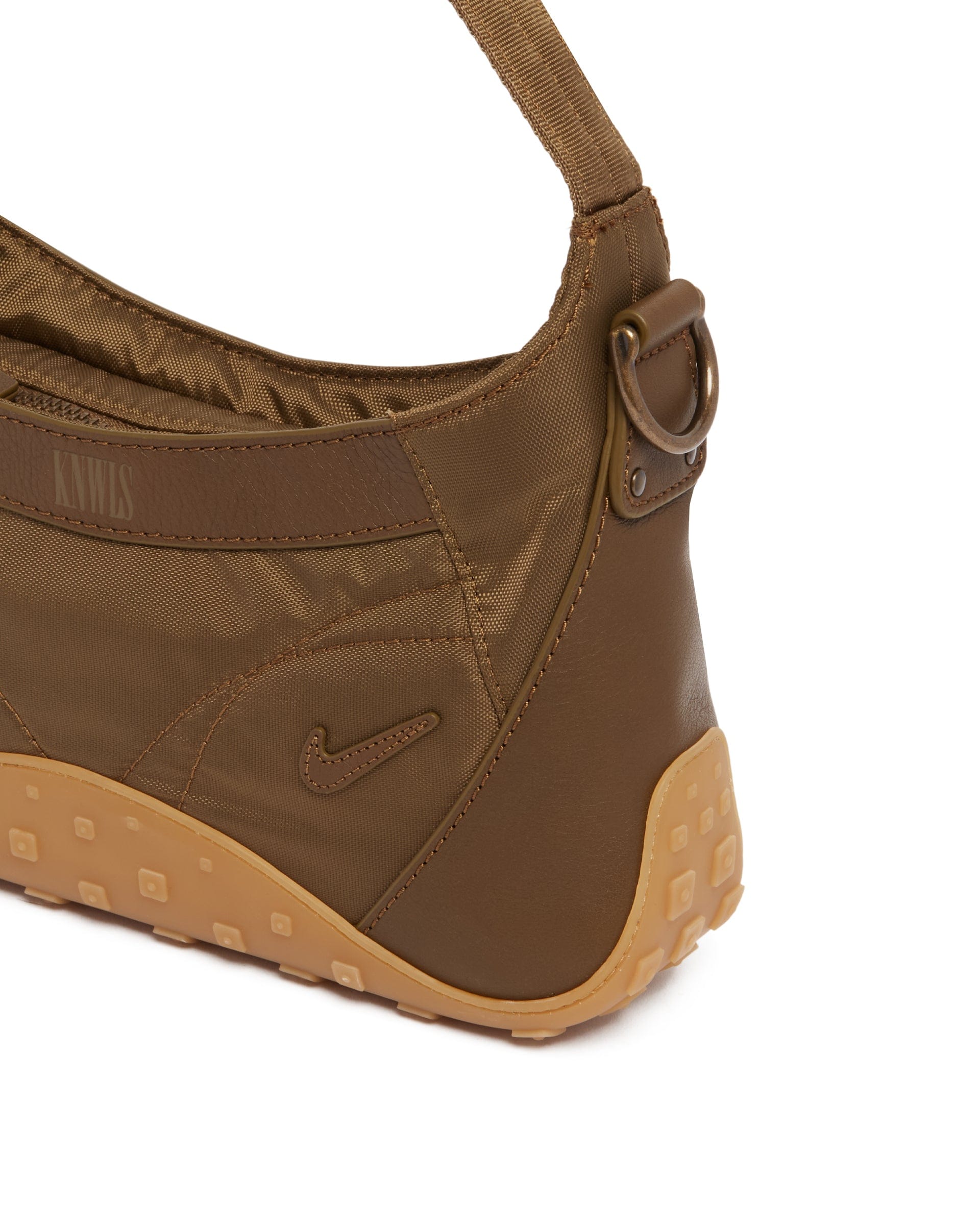Nike x KNWLS Borsa A Spalla Con Logo Marrone
