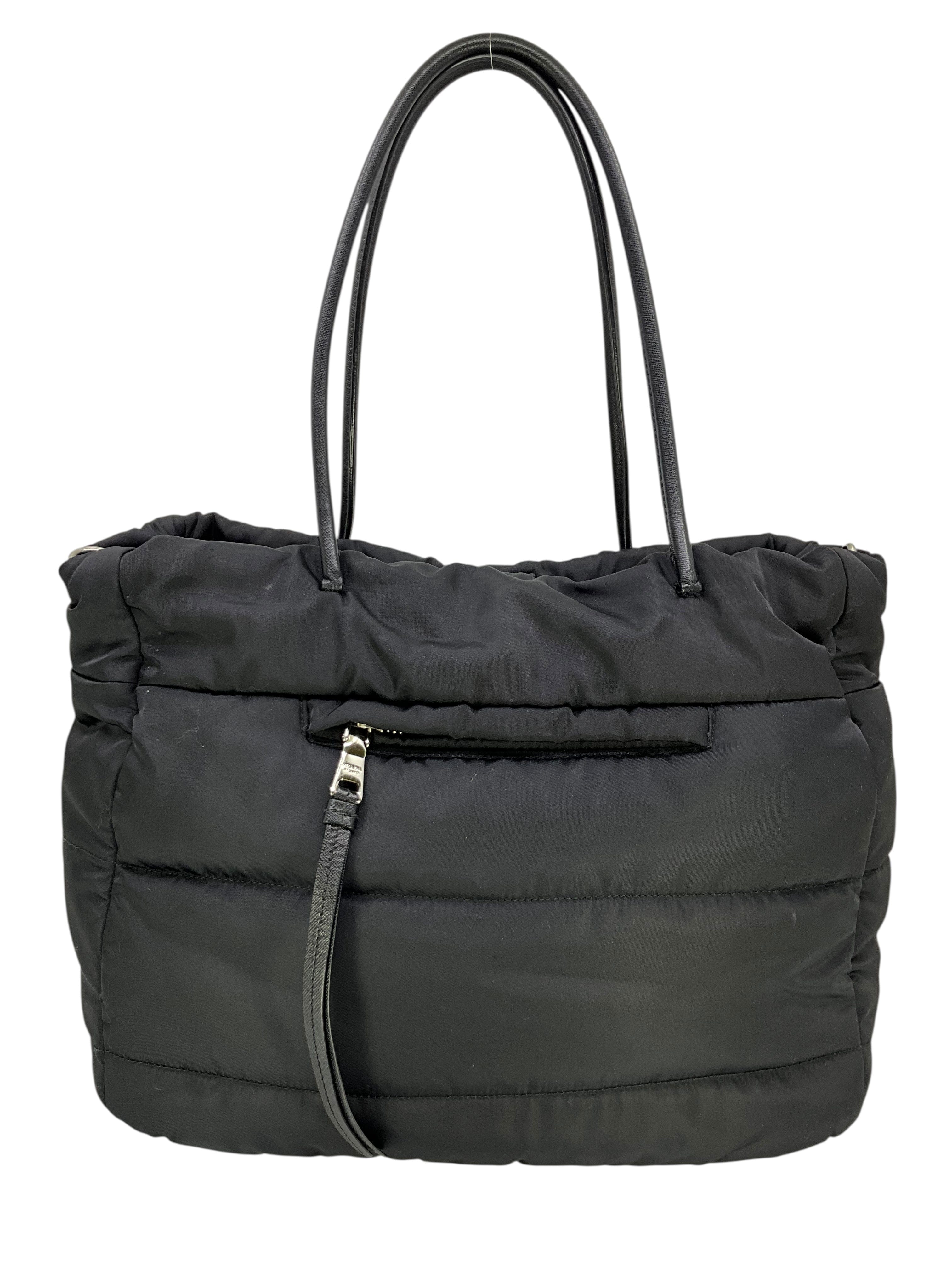 Prada Tessuto Nylon Bomber Tote