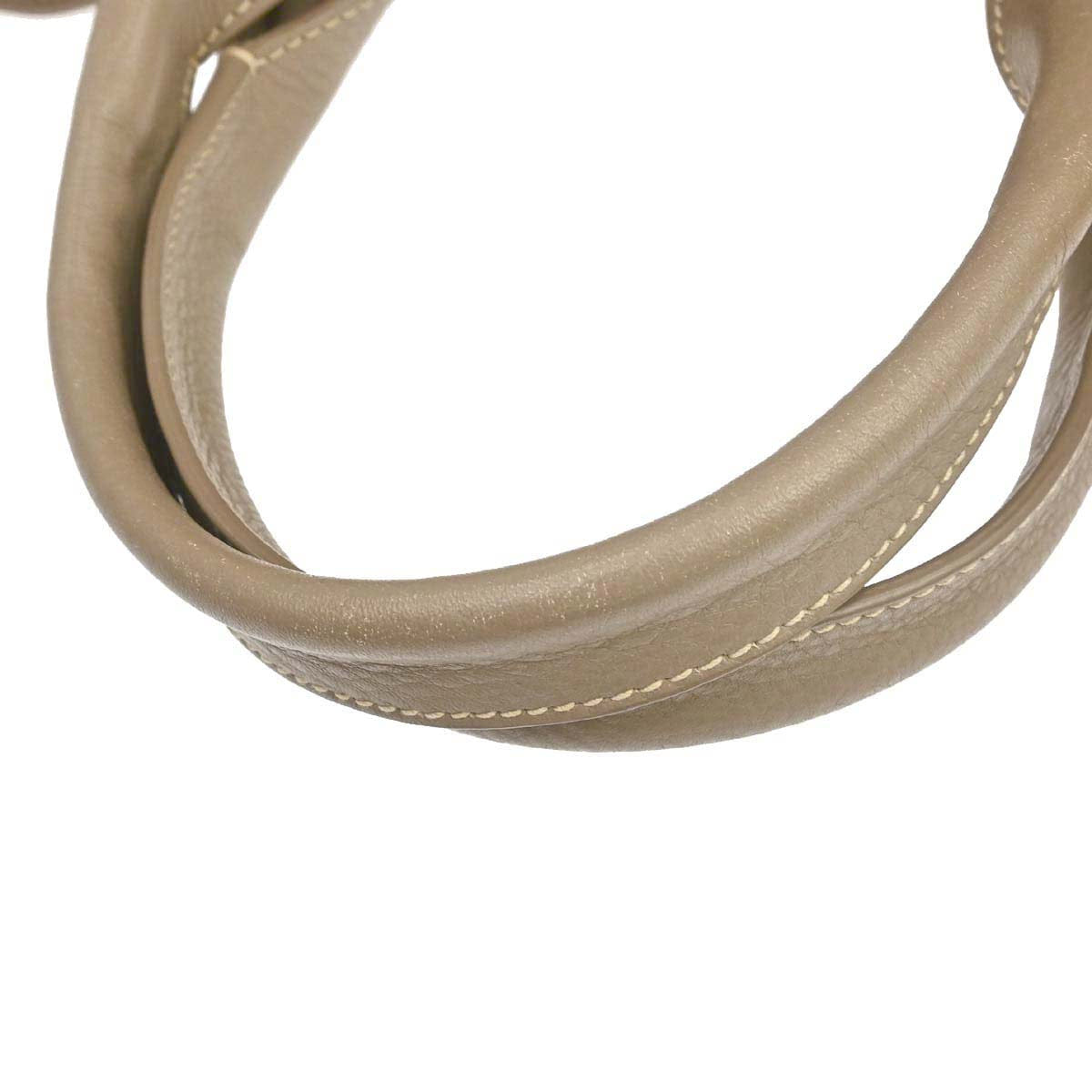 Prada Beige Calfskin Canapa Tote Handbag