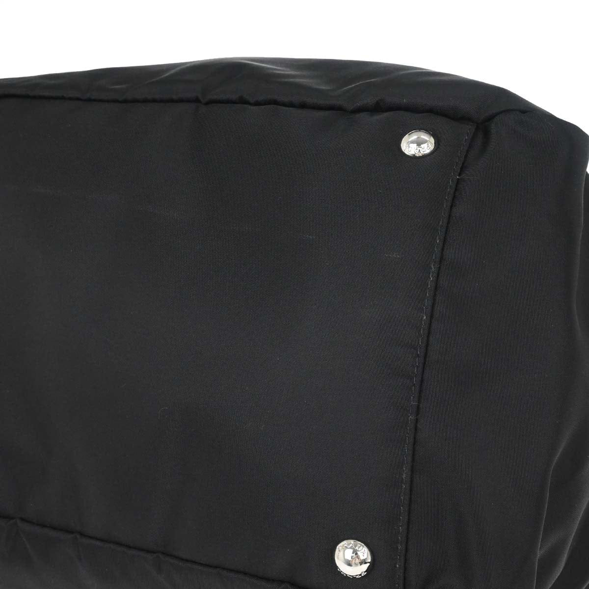 Prada Black Nylon 2way Shoulder Tote Handbag