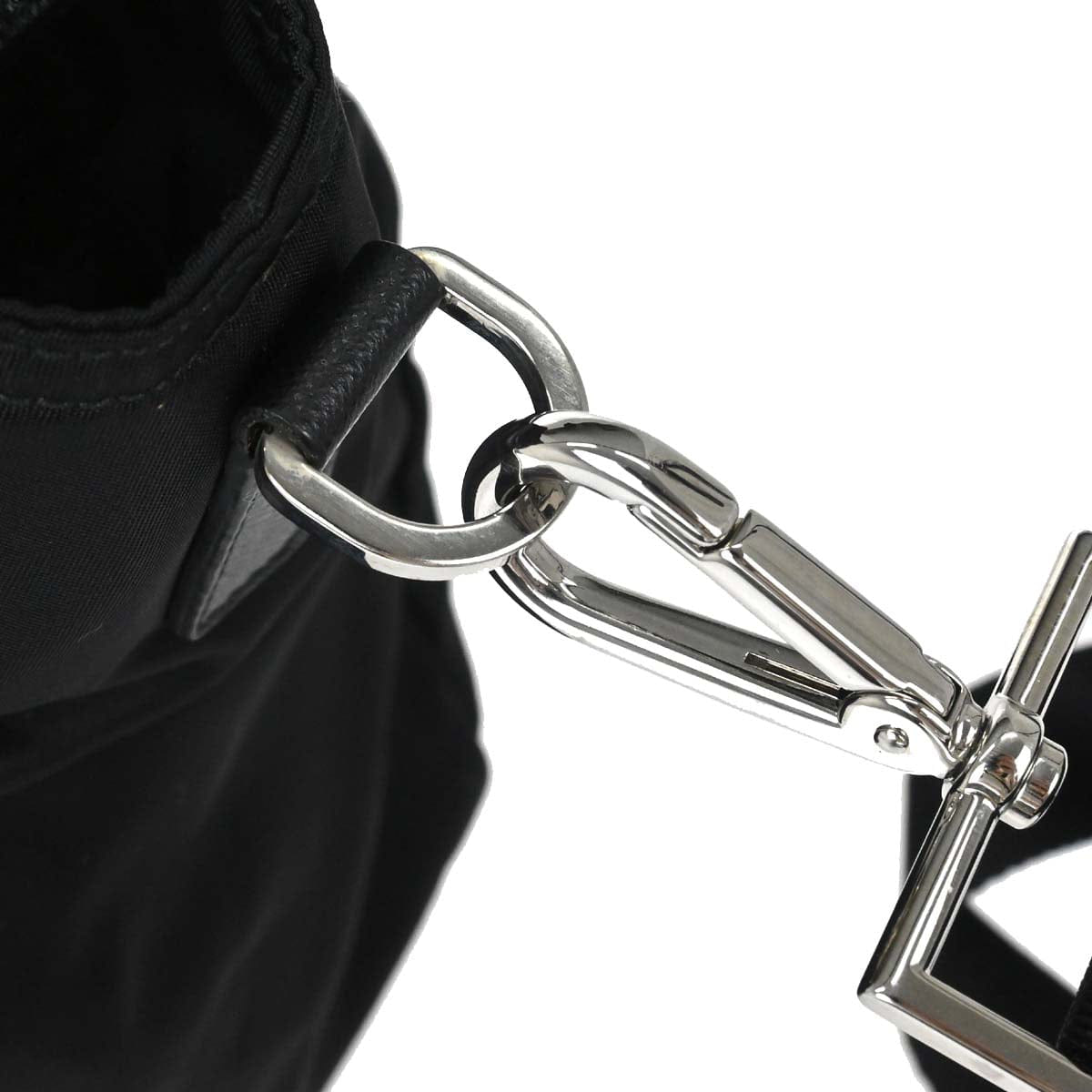 Prada Black Nylon 2way Shoulder Tote Handbag