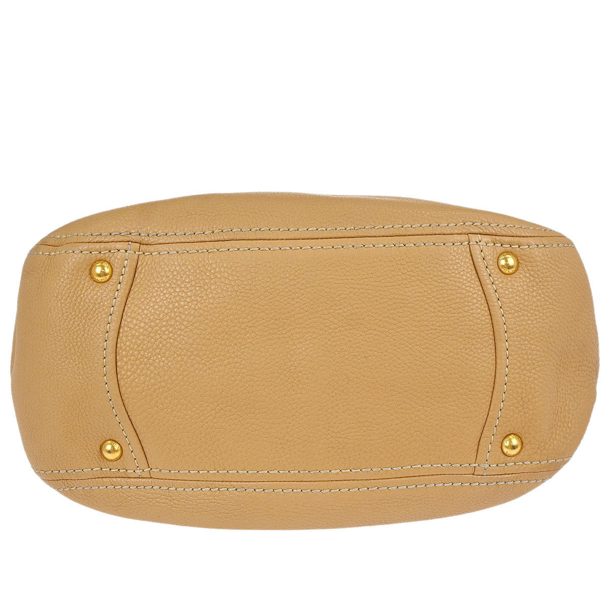 Prada * Beige Leather Tote Handbag