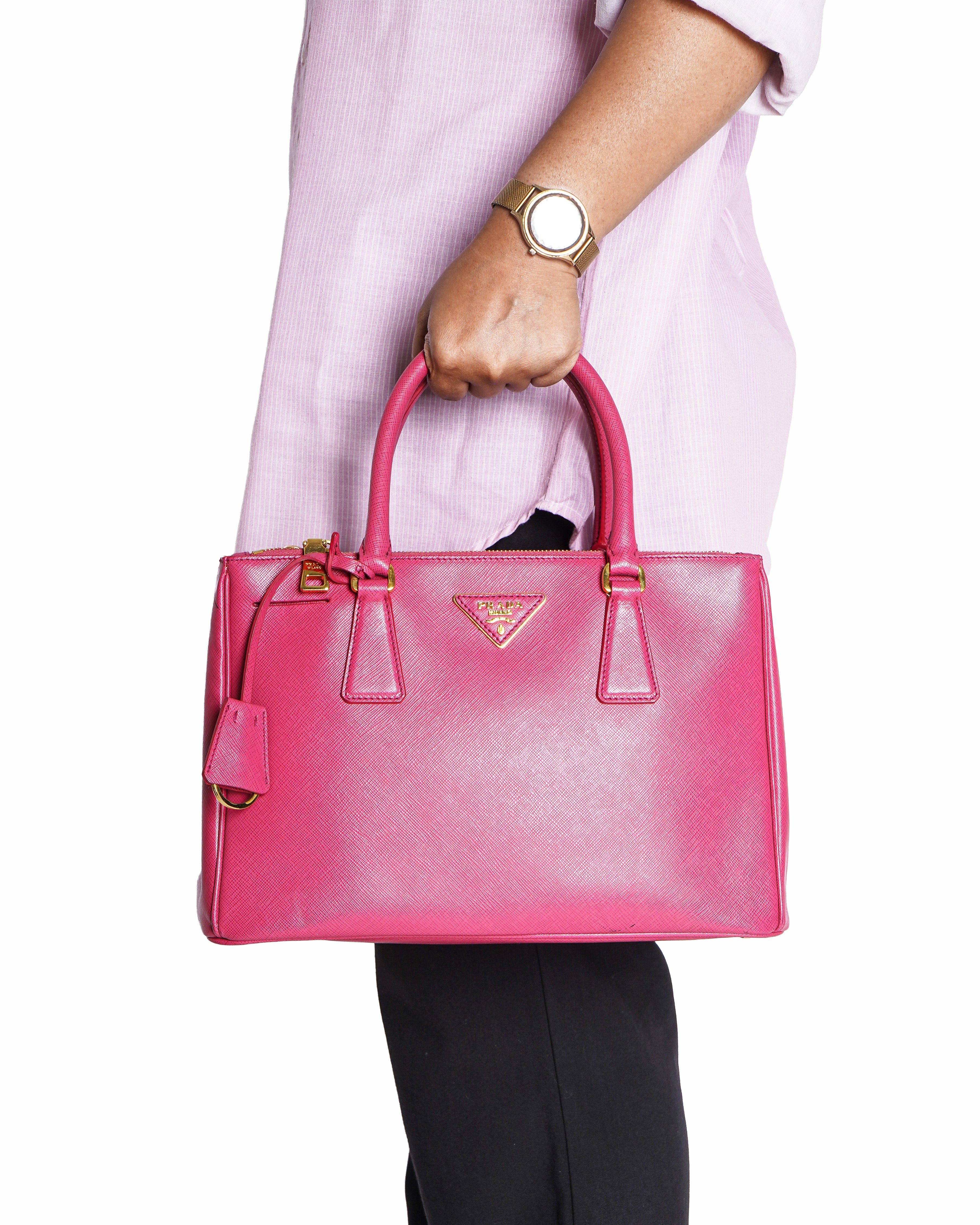 Prada Galleria Saffiano Leather Tote Bag
