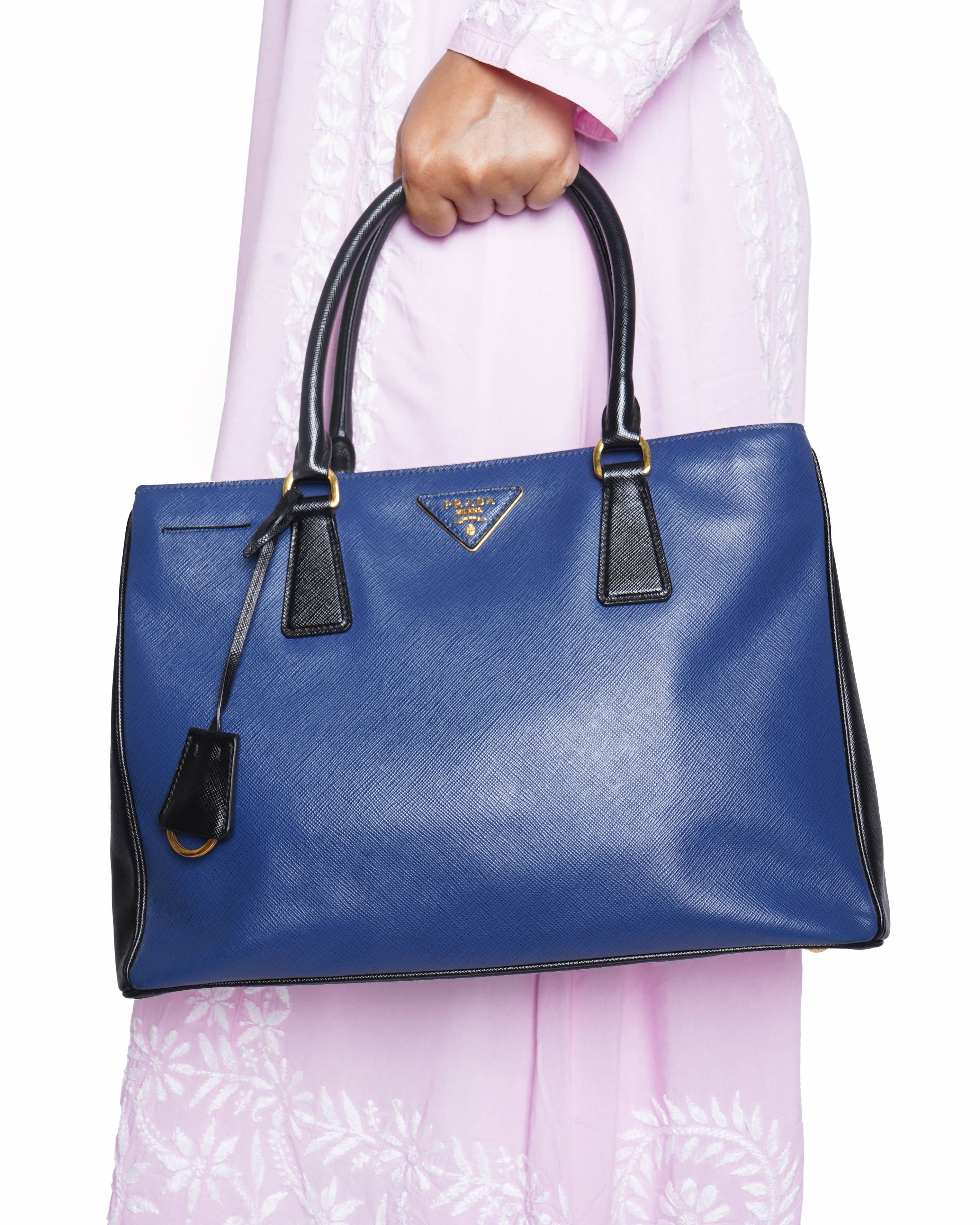 Prada Saffiano Leather Galleria Tote Bag