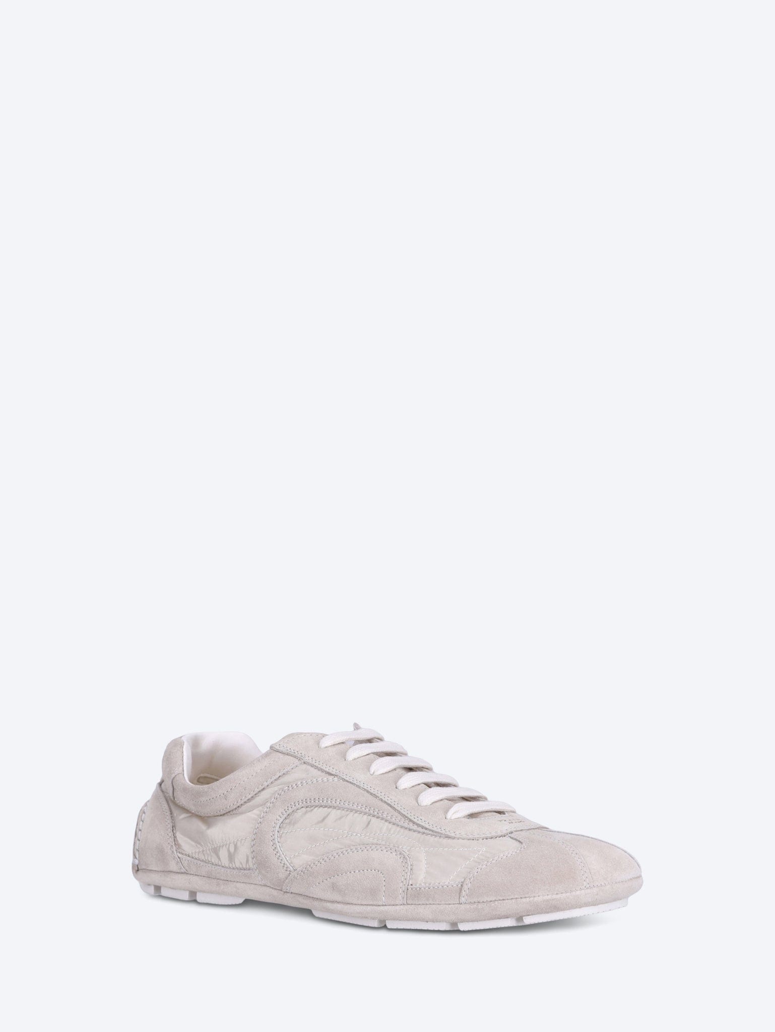 Prada Suede and nylon sneakers
