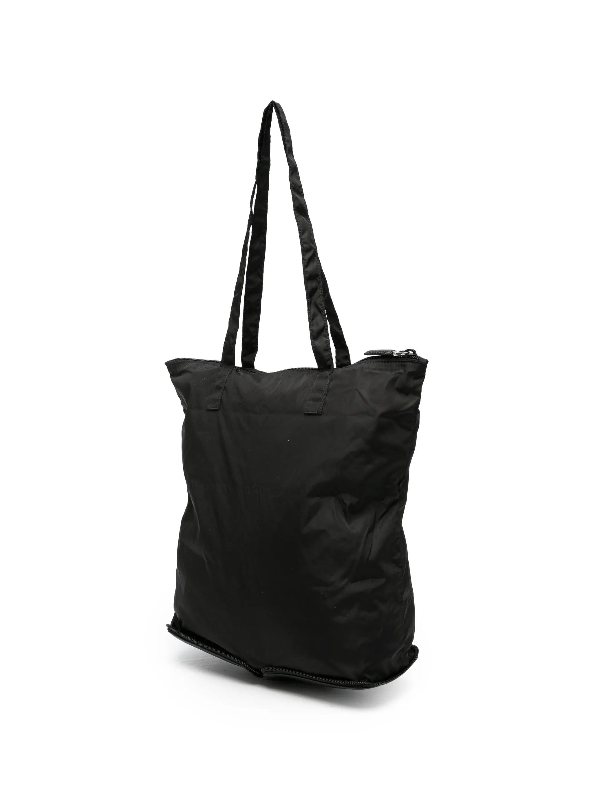 Prada logo - plaque tote bag