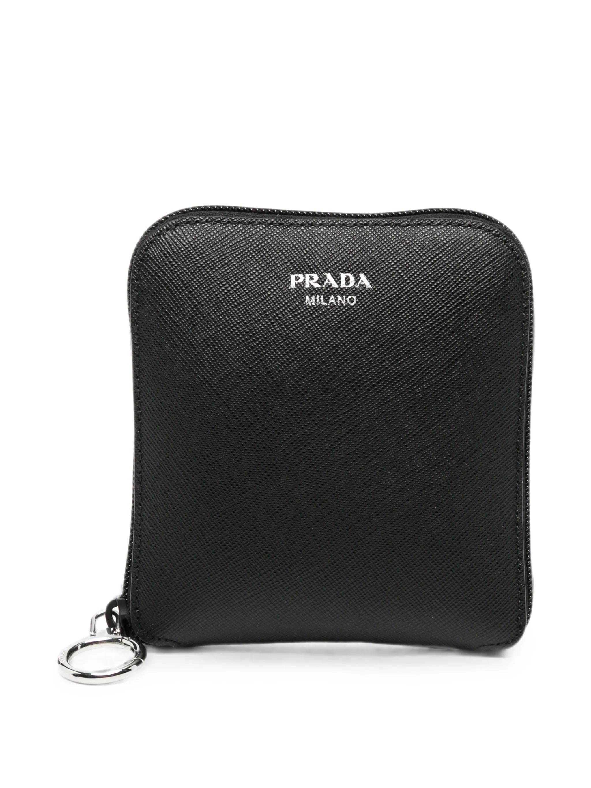 Prada logo - plaque tote bag