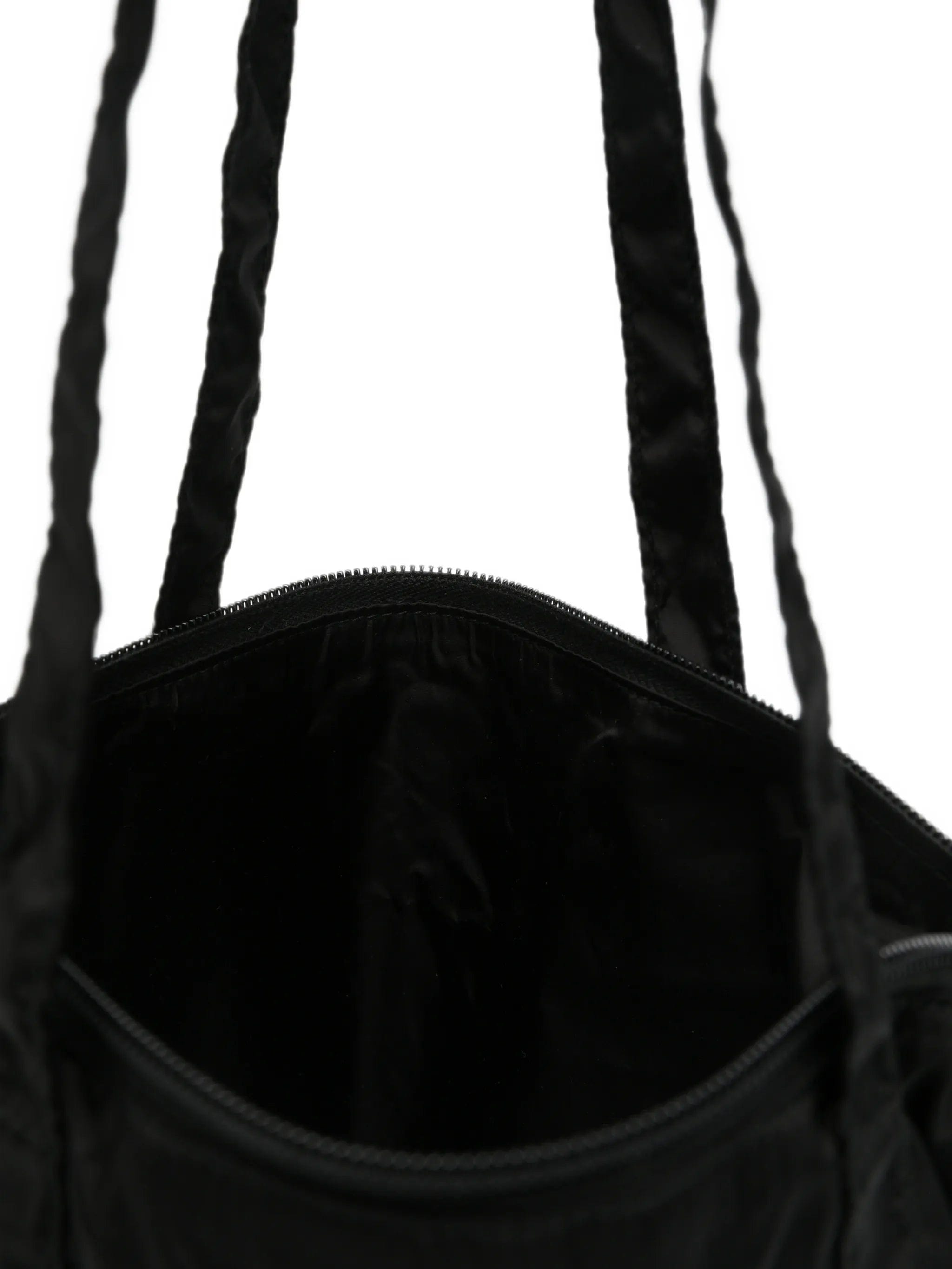Prada logo - plaque tote bag