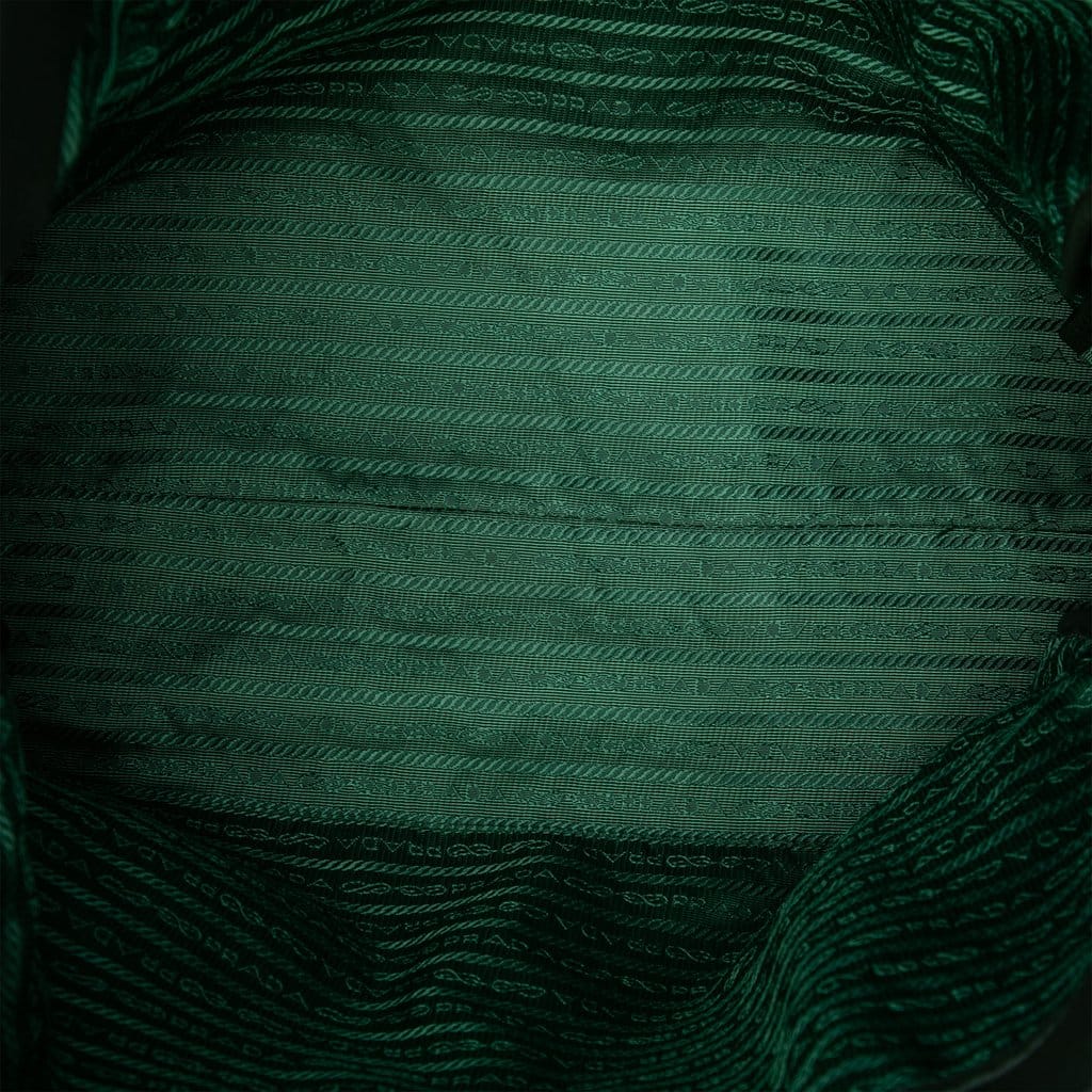 Prada Vitello Daino Open Convertible Tote