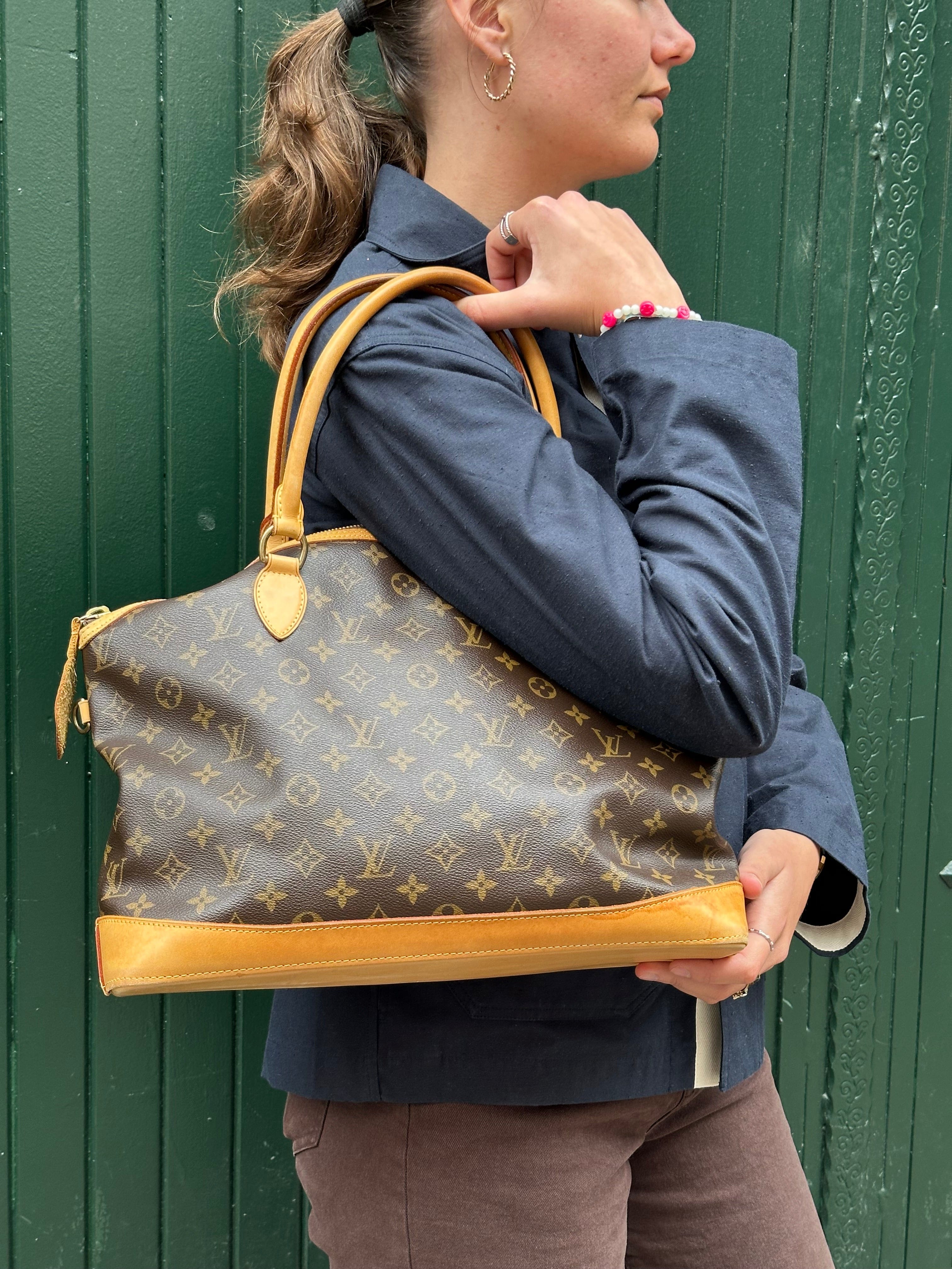 Louis Vuitton Monogram Canvas Lockit Horizontal Tote