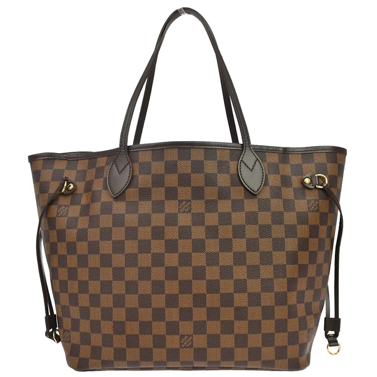 Louis Vuitton 2008 Damier Neverfull MM Tote Handbag N51105