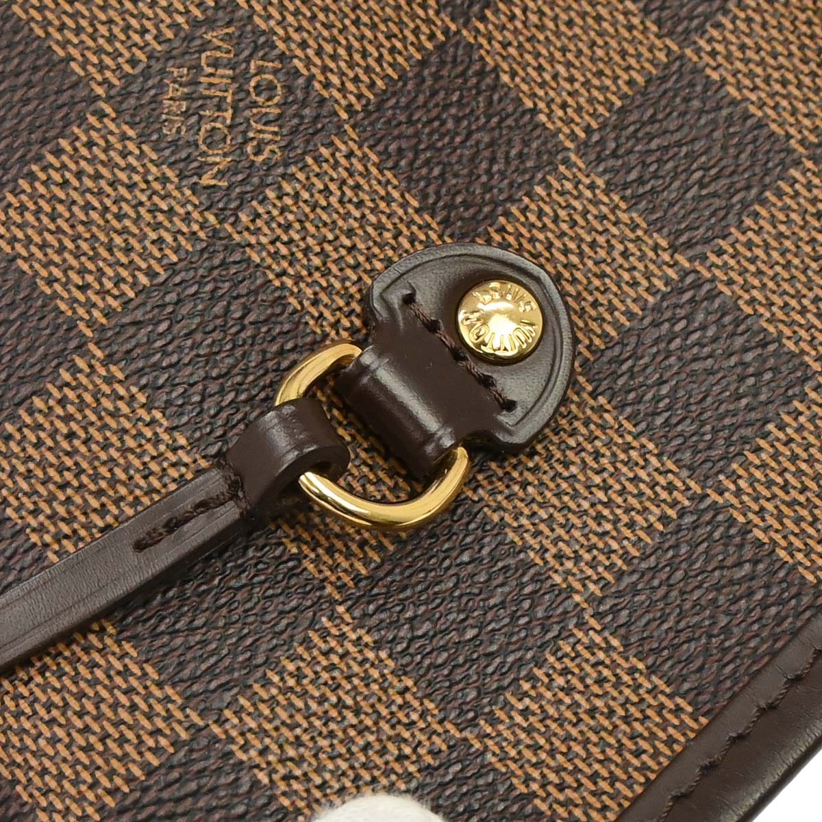 Louis Vuitton 2008 Damier Neverfull MM Tote Handbag N51105