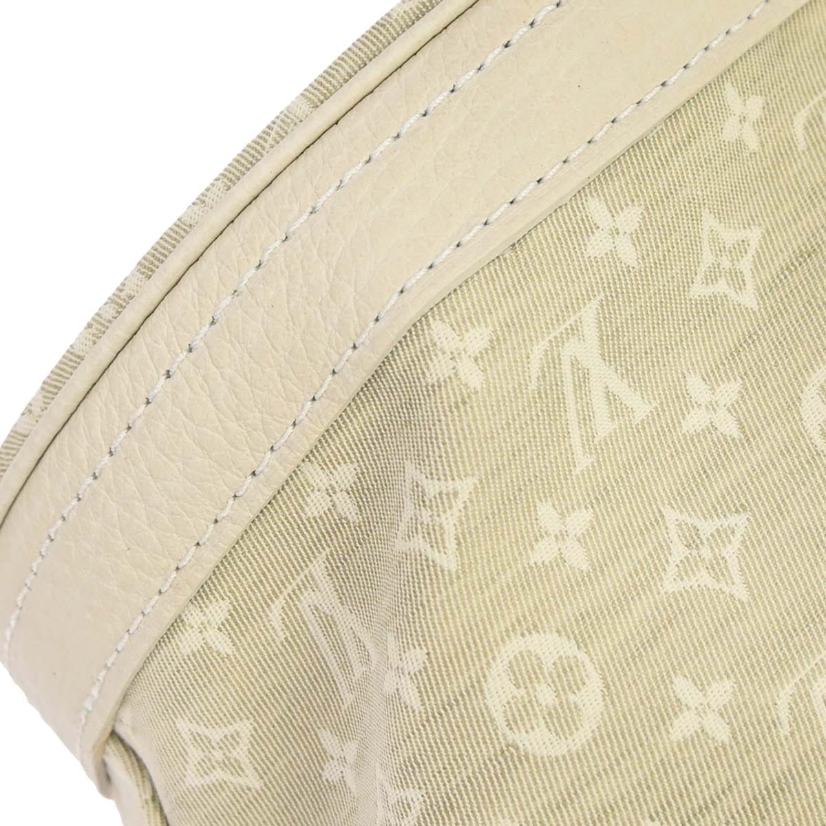 Louis Vuitton Monogram Mini Lin Bucket PM Tote Handbag M95316