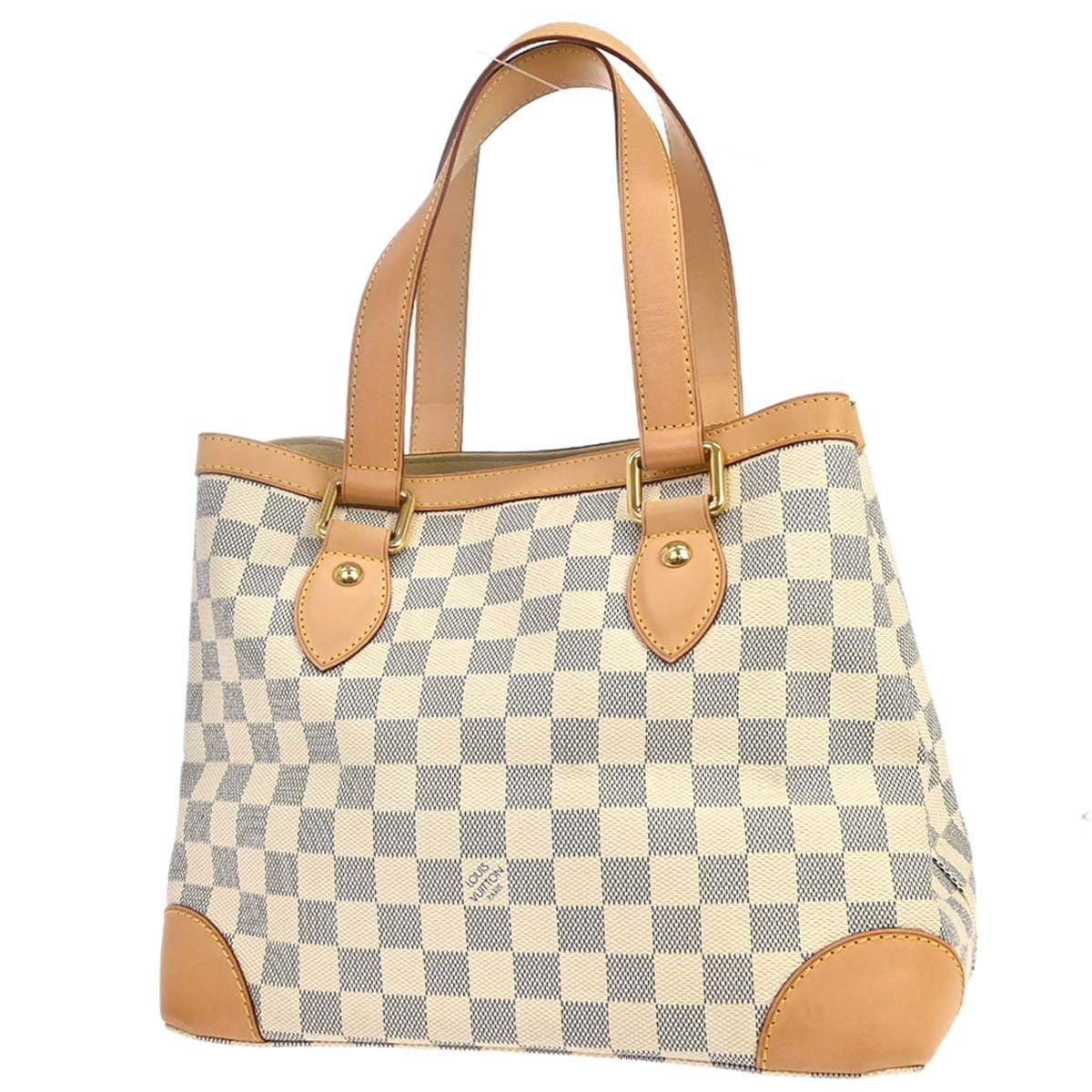 Louis Vuitton 2008 Damier Azur Hampstead PM Tote Handbag N51207